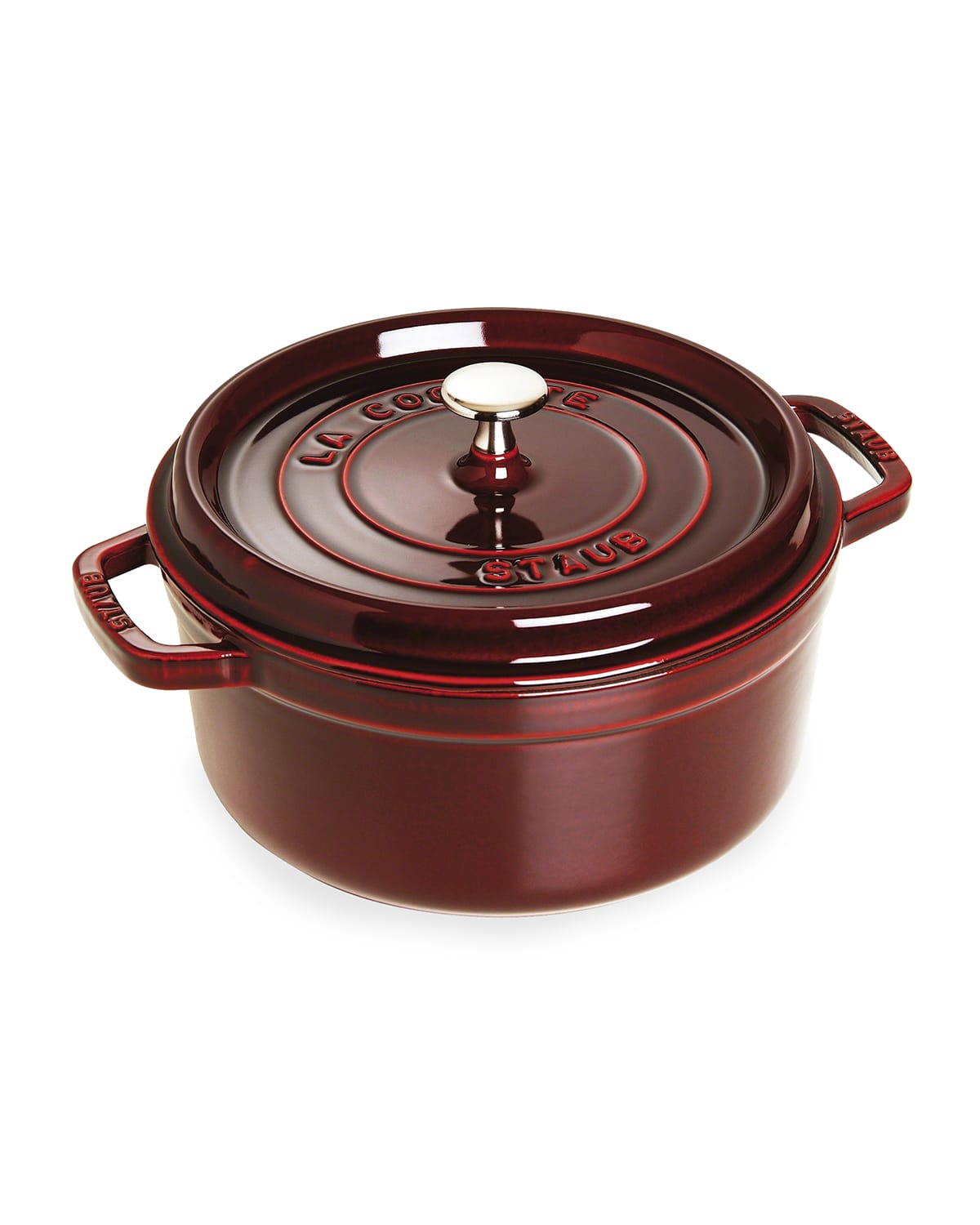 Staub 6Qt. Cast Iron Cochon Shallow Wide Round Cocotte Neiman Marcus