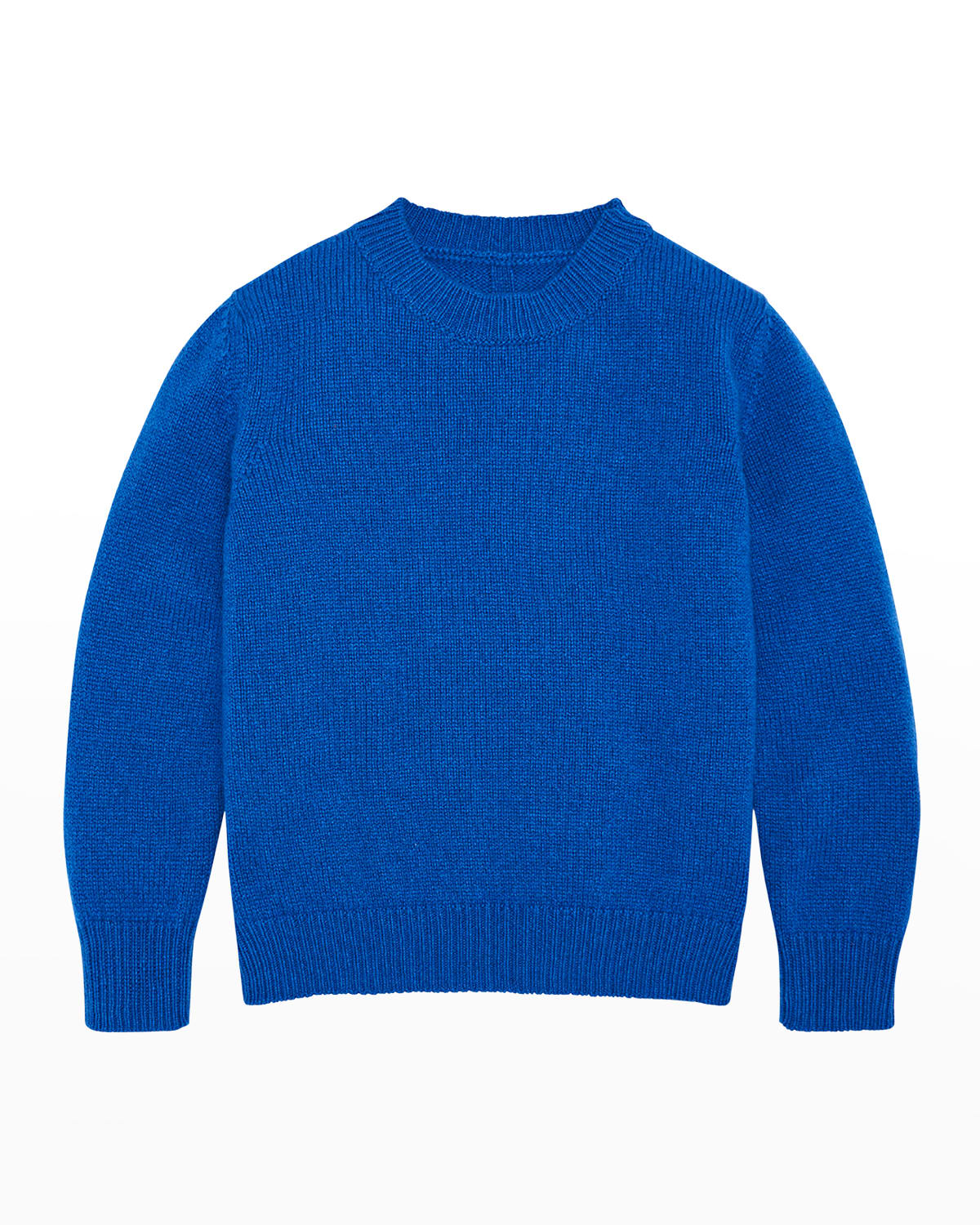 The Row Kids' Little Girl's Dewey Cashmere Crewneck Sweater In Klein Blue