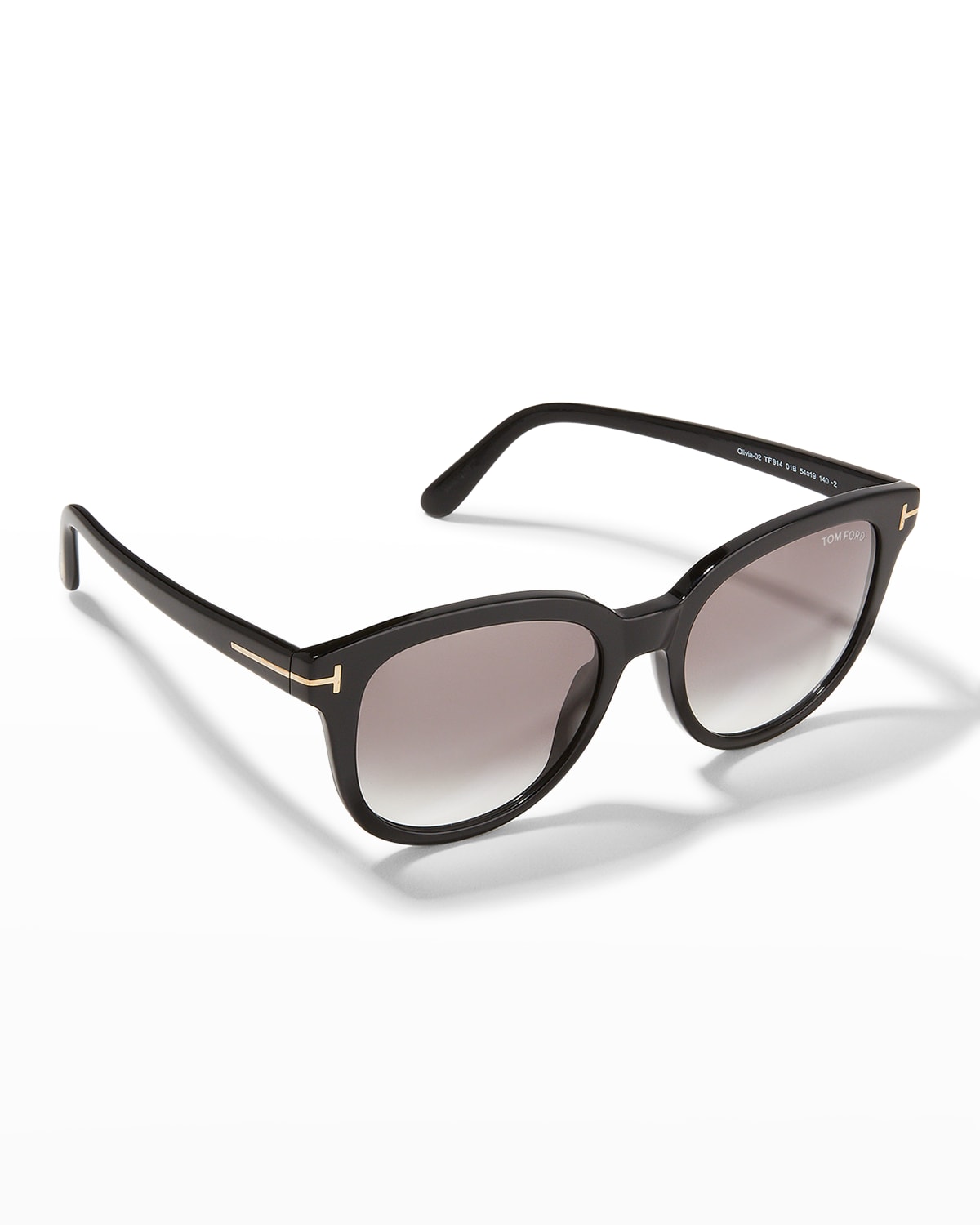 SF3871 Unisex Classic Black Sunglasses Stylish Tinted Transparent Gradient Lens 