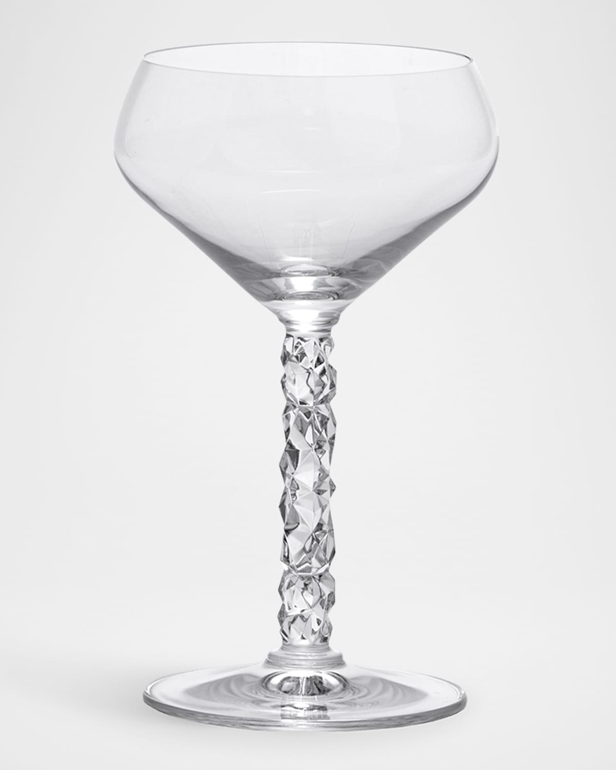 ORREFORS CARAT COUPE GLASSES, SET OF TWO,PROD245500017