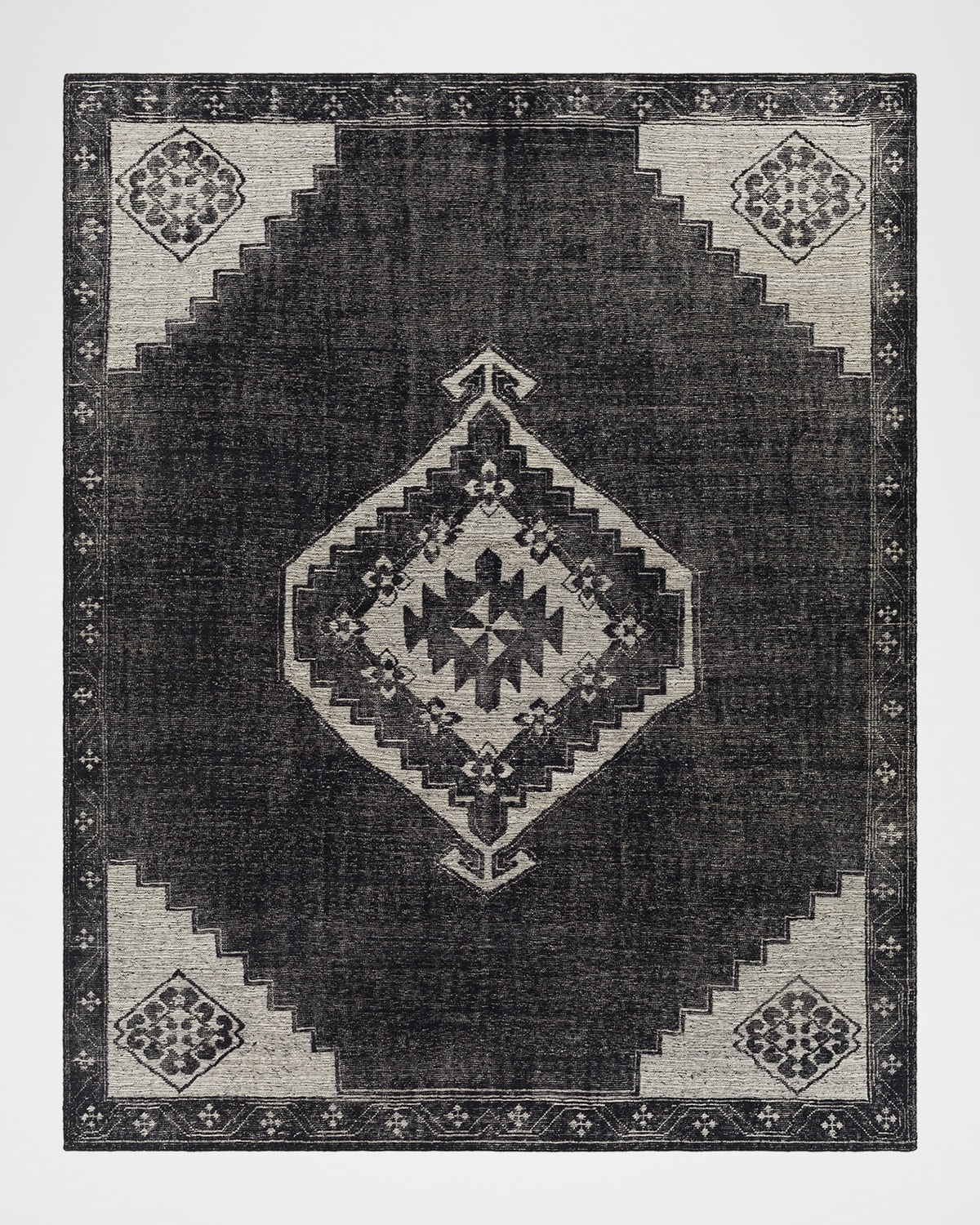 Hand Knotted Wool Rug Neiman Marcus