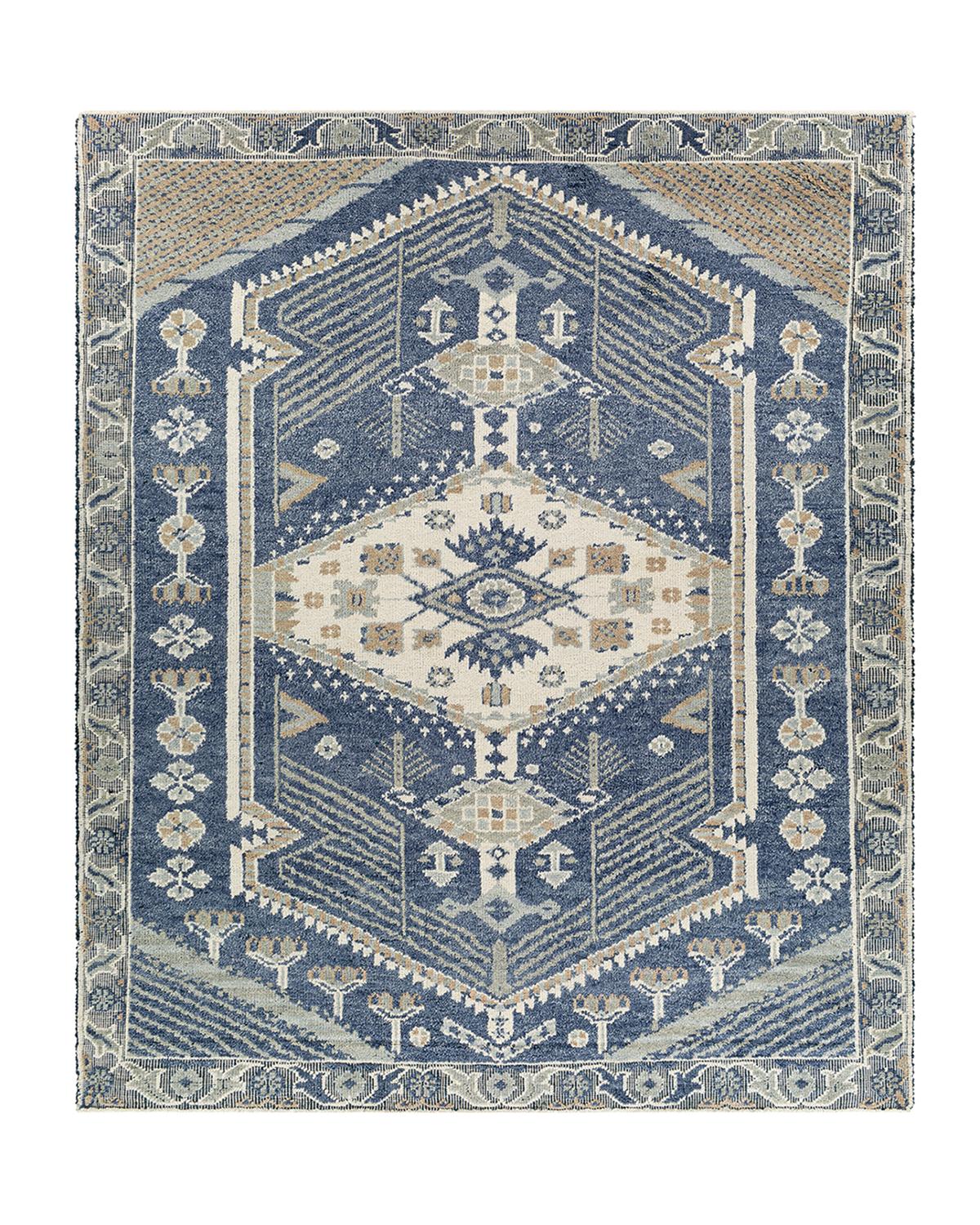 Hand Knotted Wool Rug | Neiman Marcus