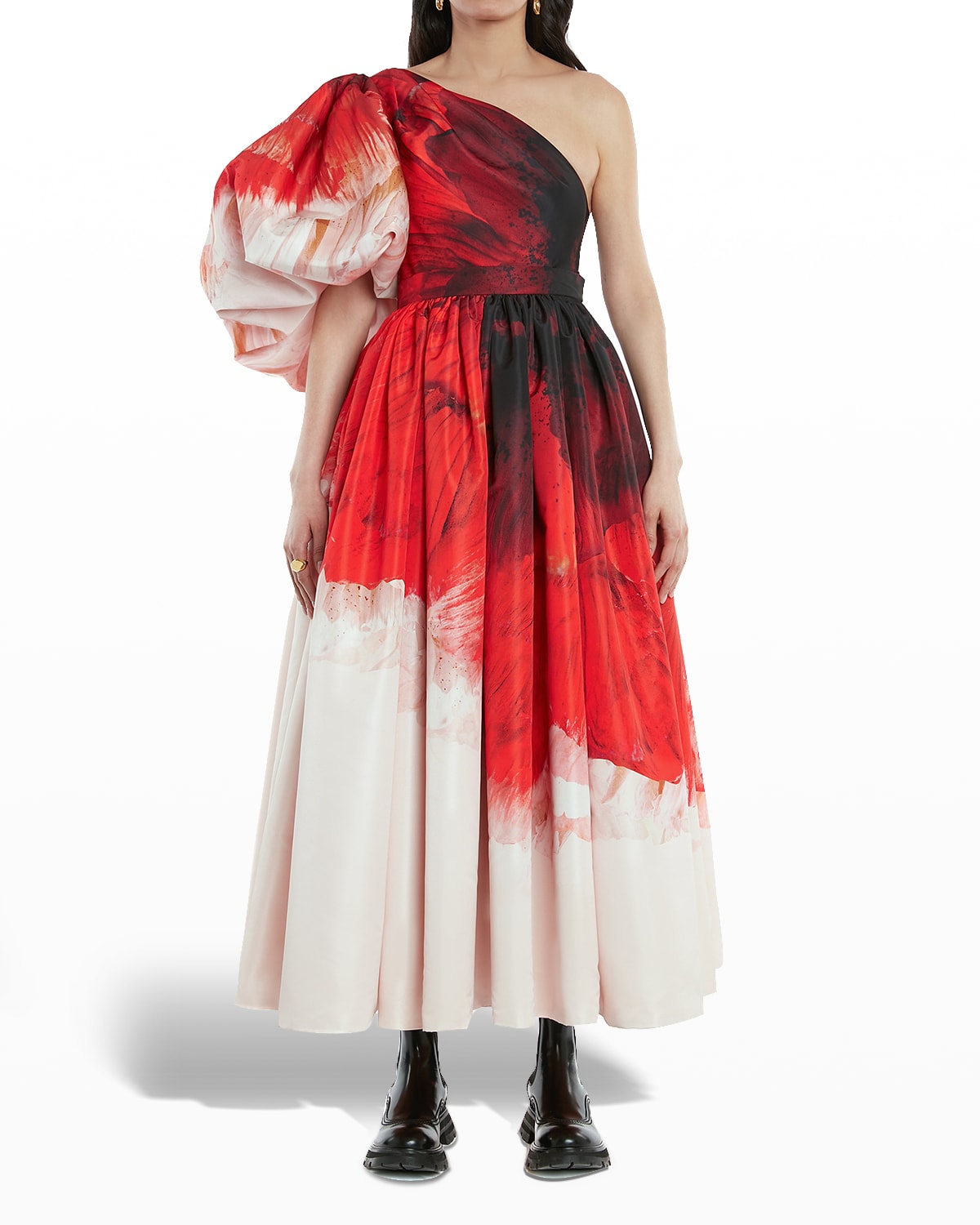 One Shoulder Maxi Dress | Neiman Marcus