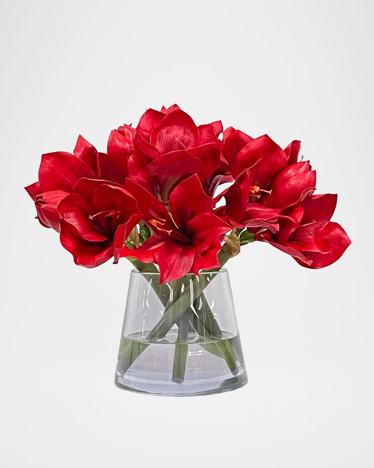 Winward Home Amaryllis Faux-Floral Arrangement in Vase | Thumbnail 5