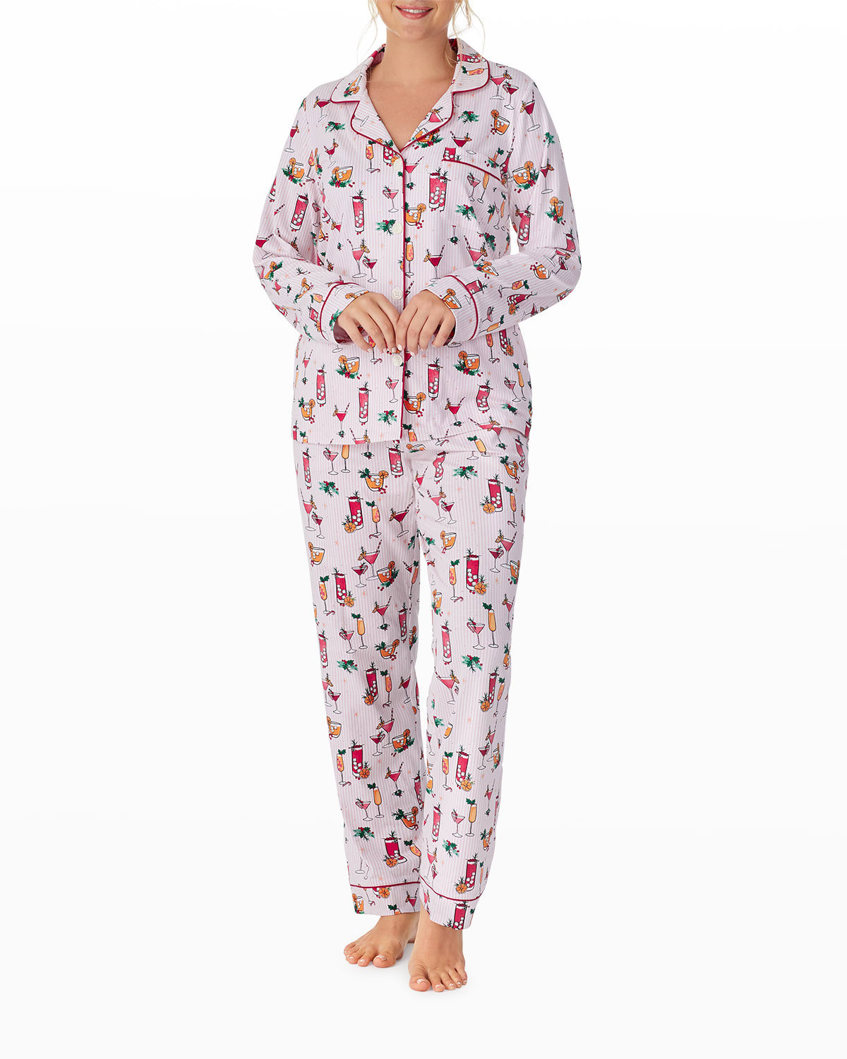 BedHead Pajamas Cheetah Classic Pajama Set Neiman Marcus