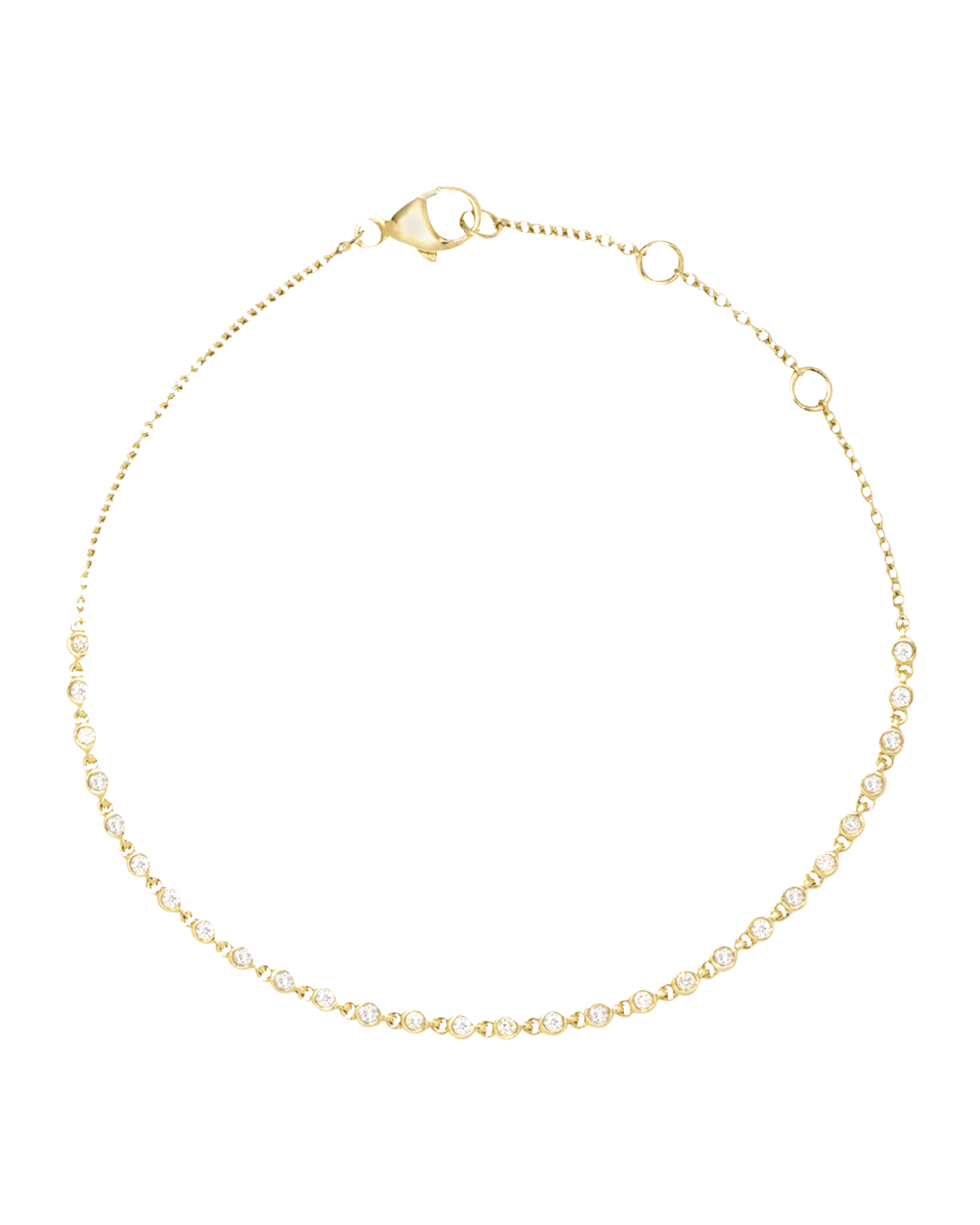 STONE AND STRAND Dainty Raly Tennis Bracelet