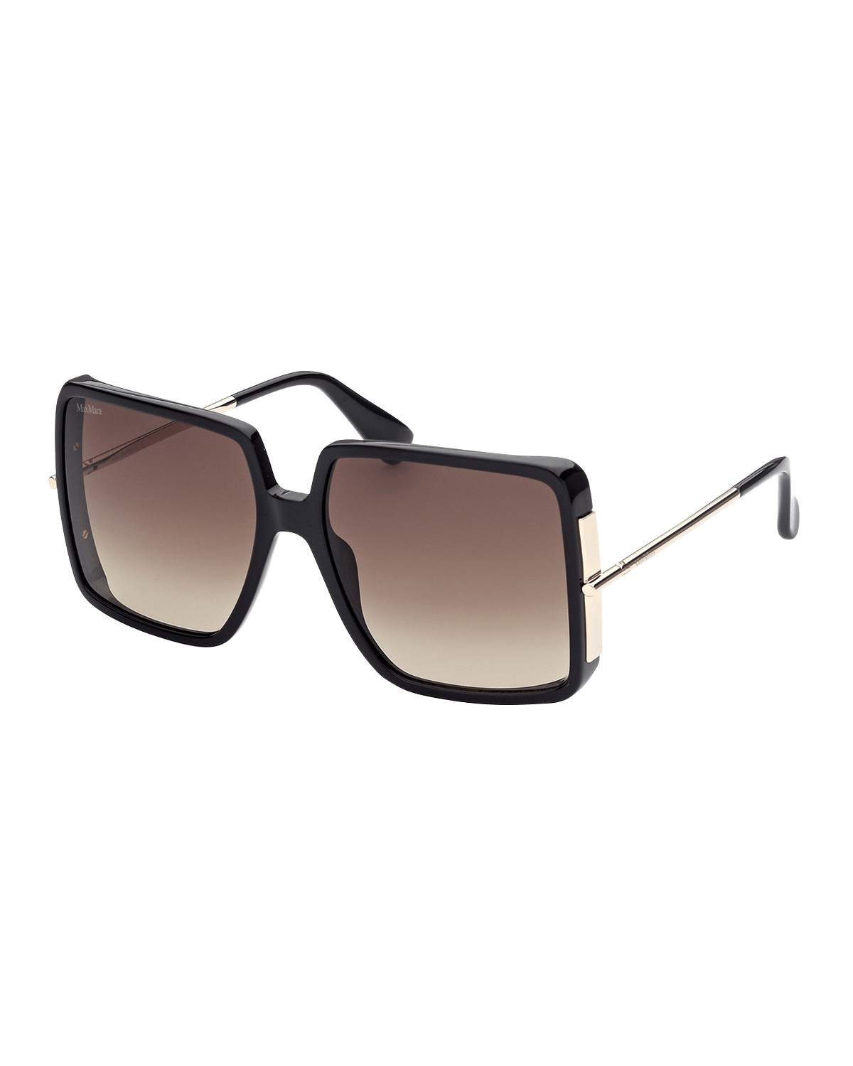 Max Mara Malibu Square Acetate Sunglasses