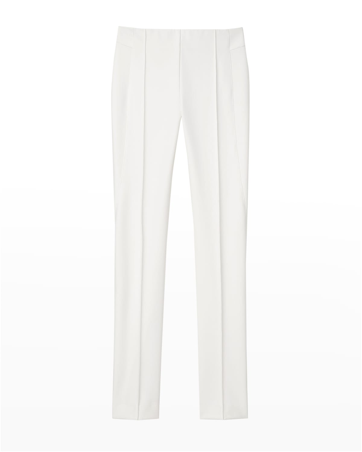 Gramercy Beige Stretch Pintuck Pant