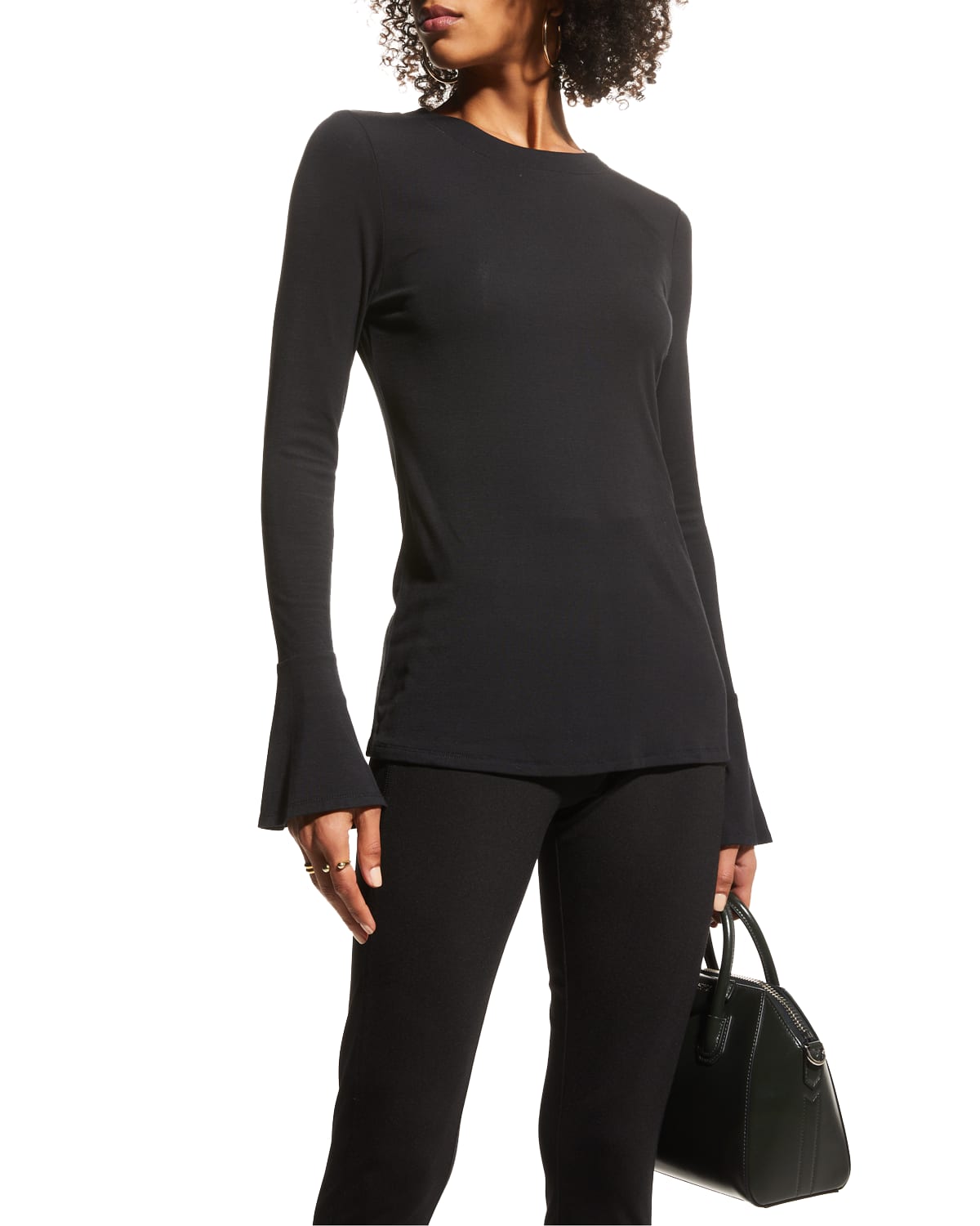 Bell Sleeves Top Neiman Marcus