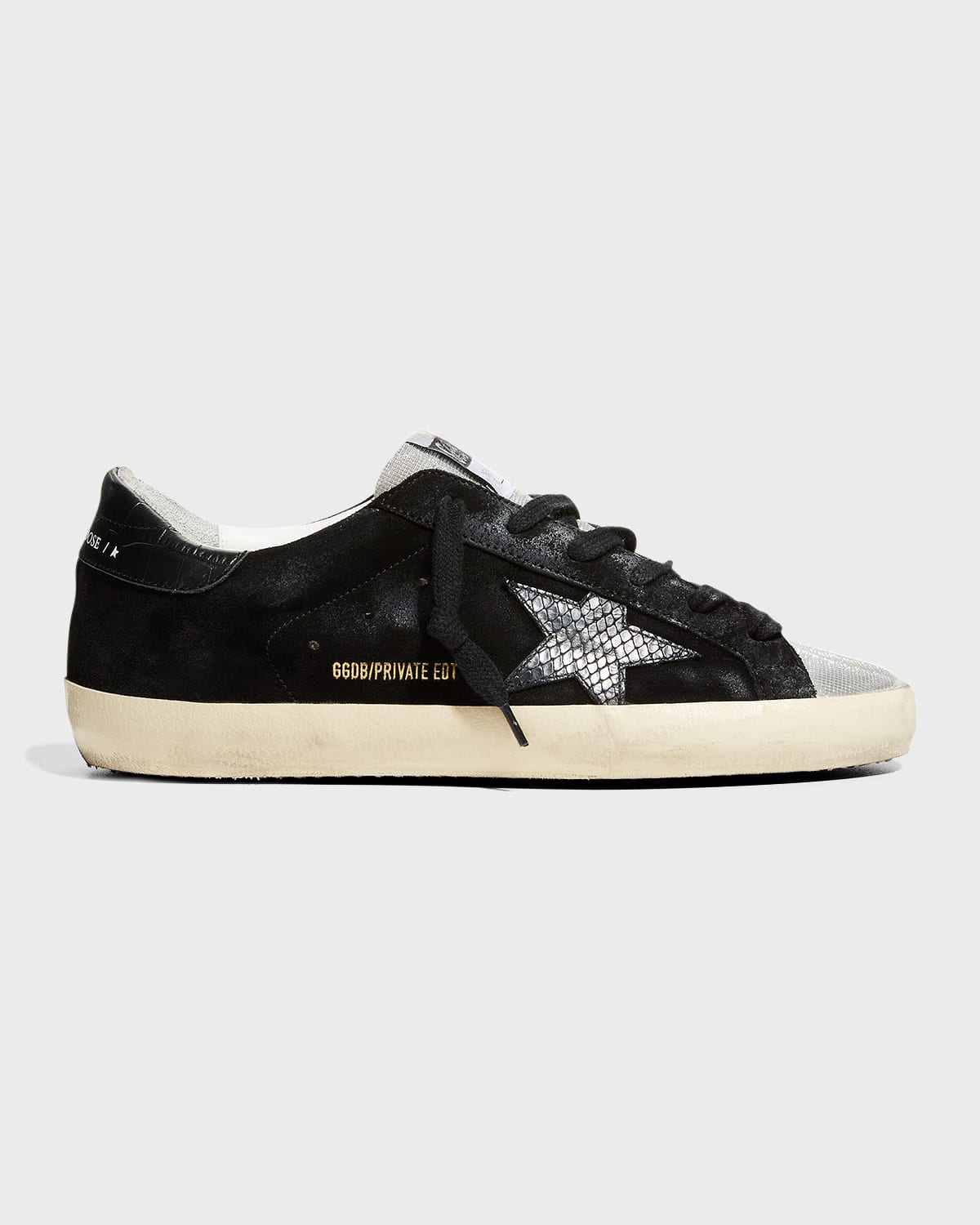 womens golden goose black sneakers