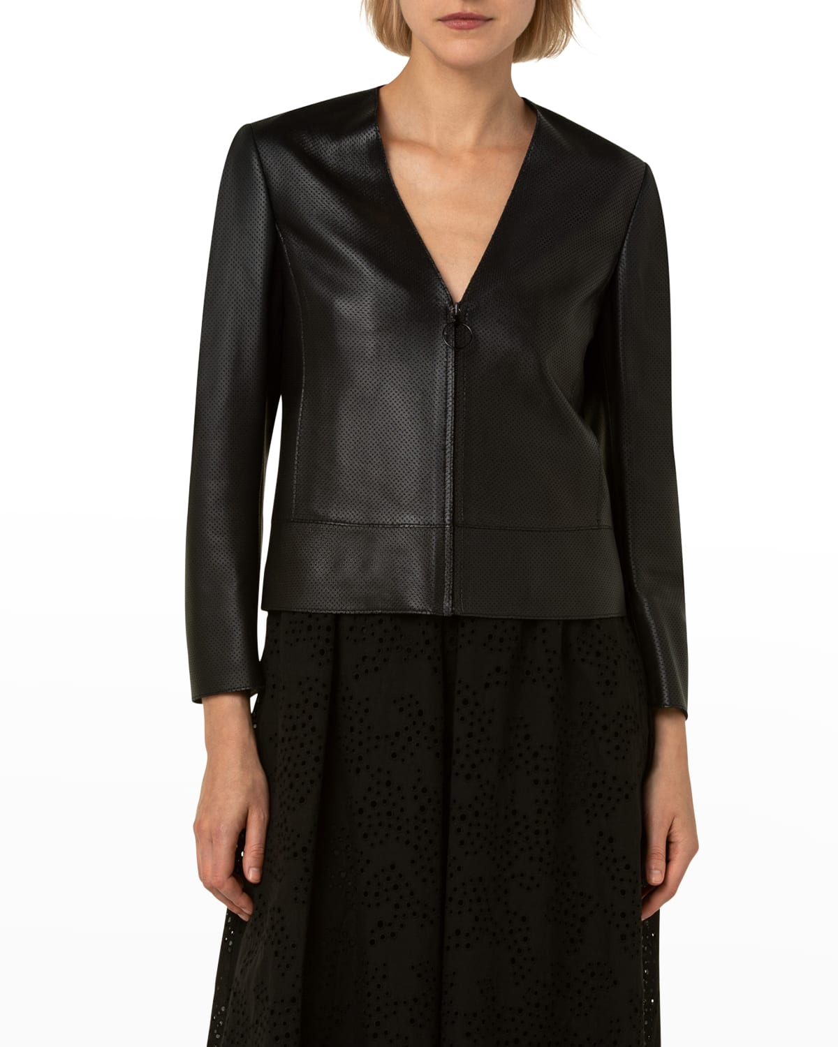 Womens Leather Jacket | Neiman Marcus