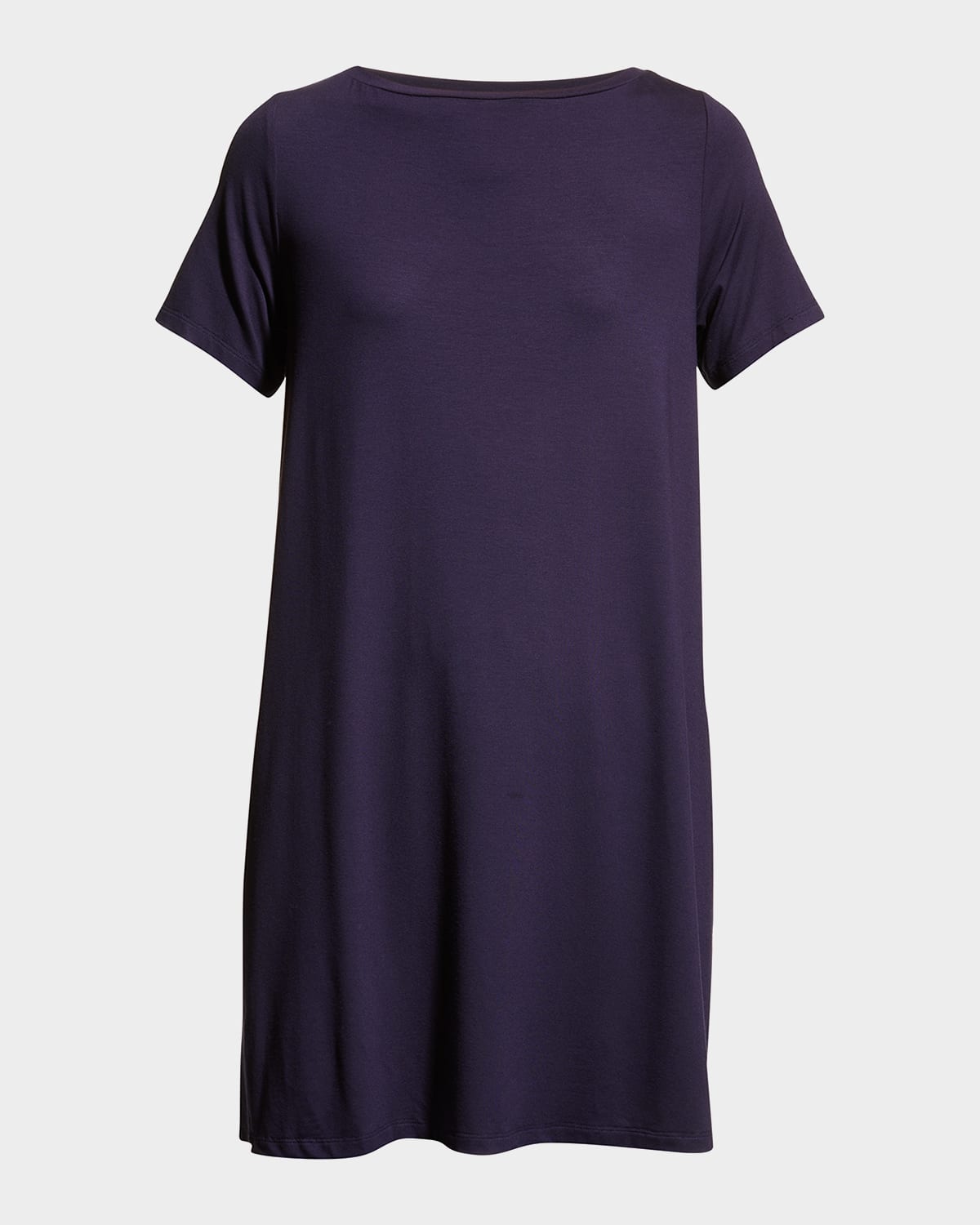 Eileen Fisher Short-Sleeve Viscose Jersey Tunic