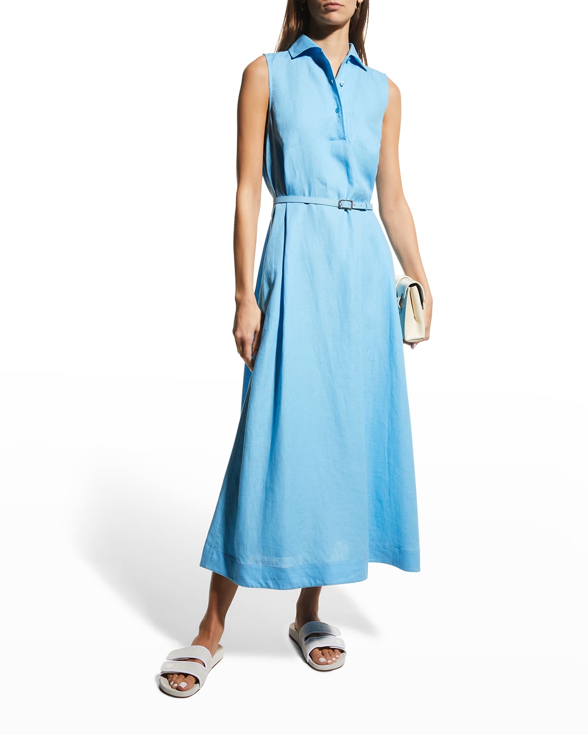 Womens Linen Dress Neiman Marcus