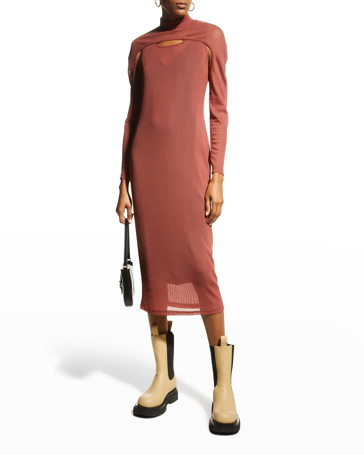 rust tank dress