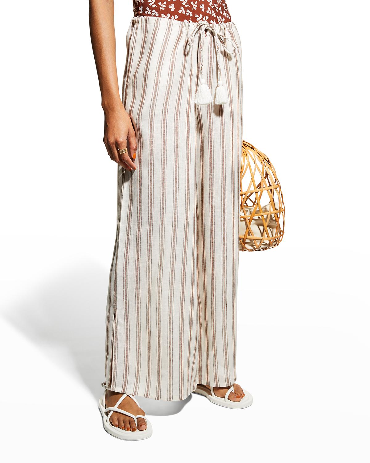 Sur la mer linen pants
