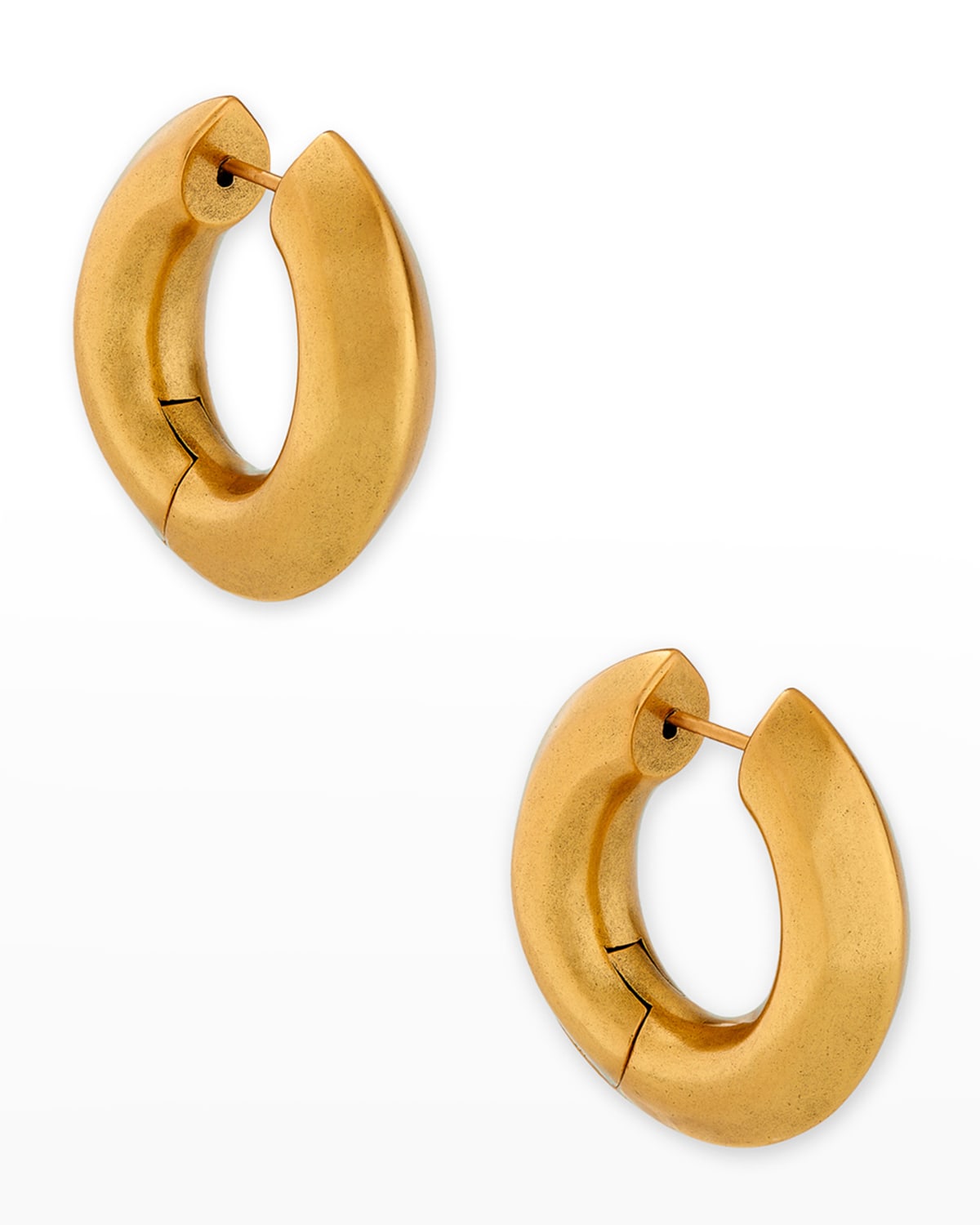 Contemporary Gold Hoop Earrings Neiman Marcus