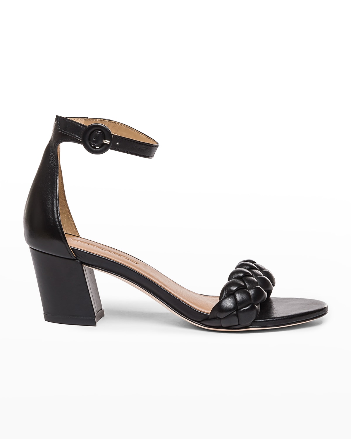 Alexander McQueen Studded Leather Ankle Strap Sandals | Neiman Marcus