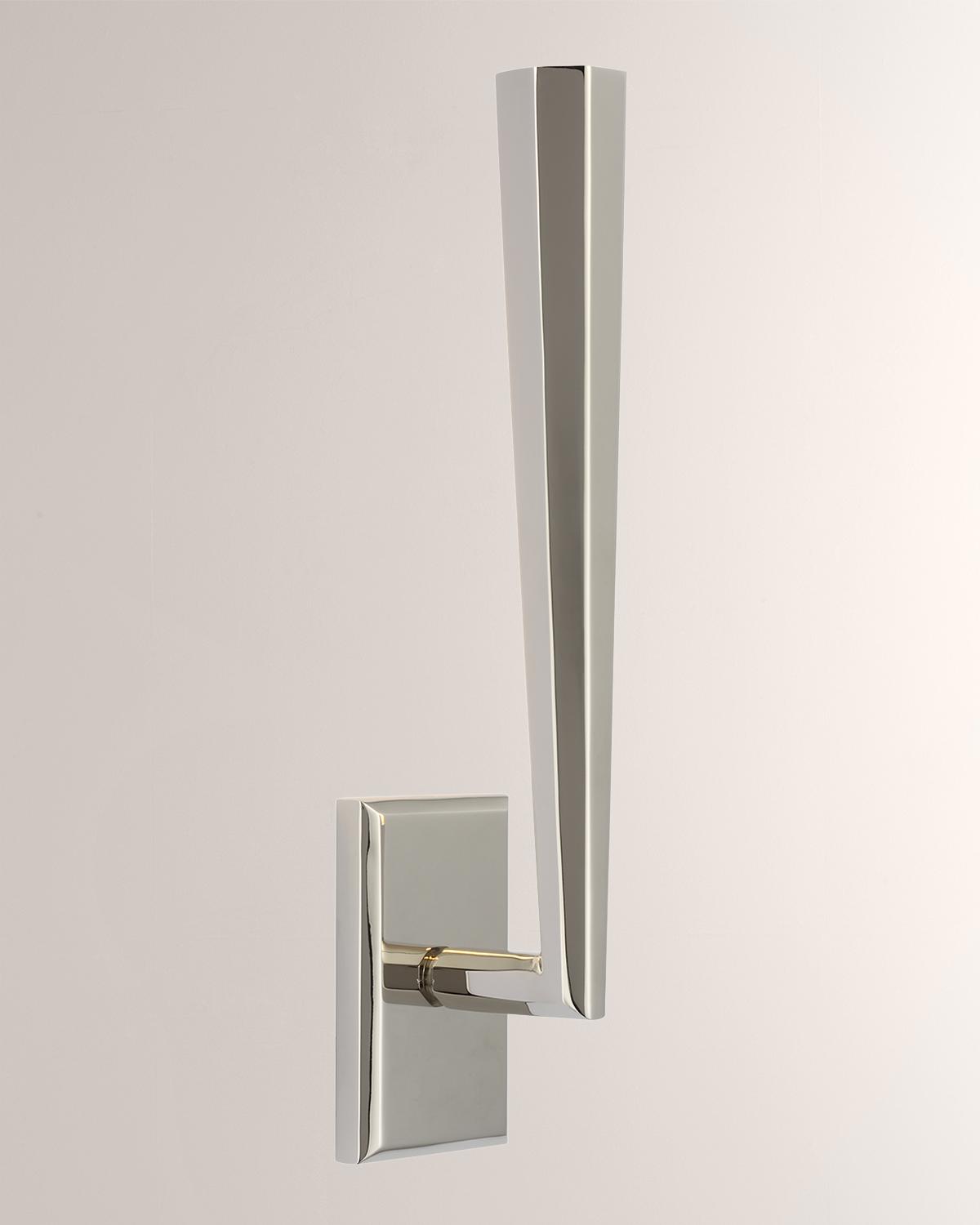 Visual Comfort Signature Collection TOB2712PN Thomas O'Brien Galahad LED 3 inch Polished Nickel Single Sconce Wall Light