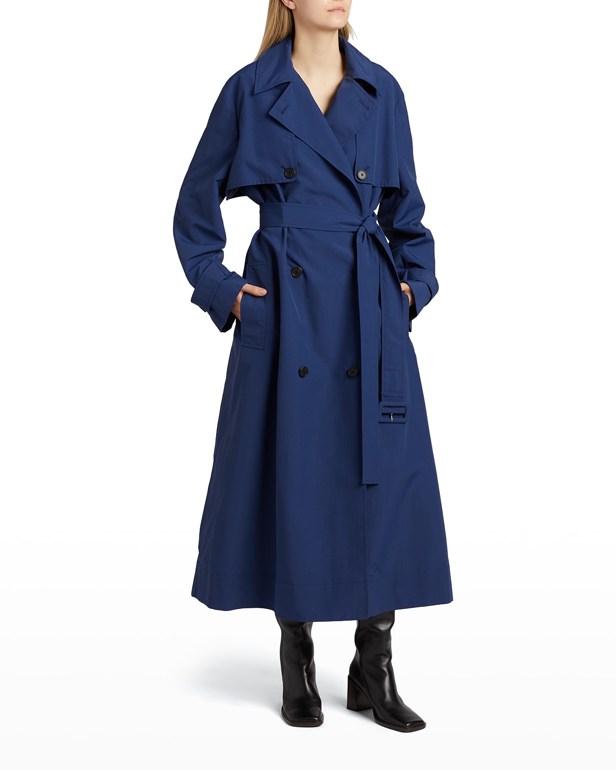 Nylon Silhouette Coat | Neiman Marcus