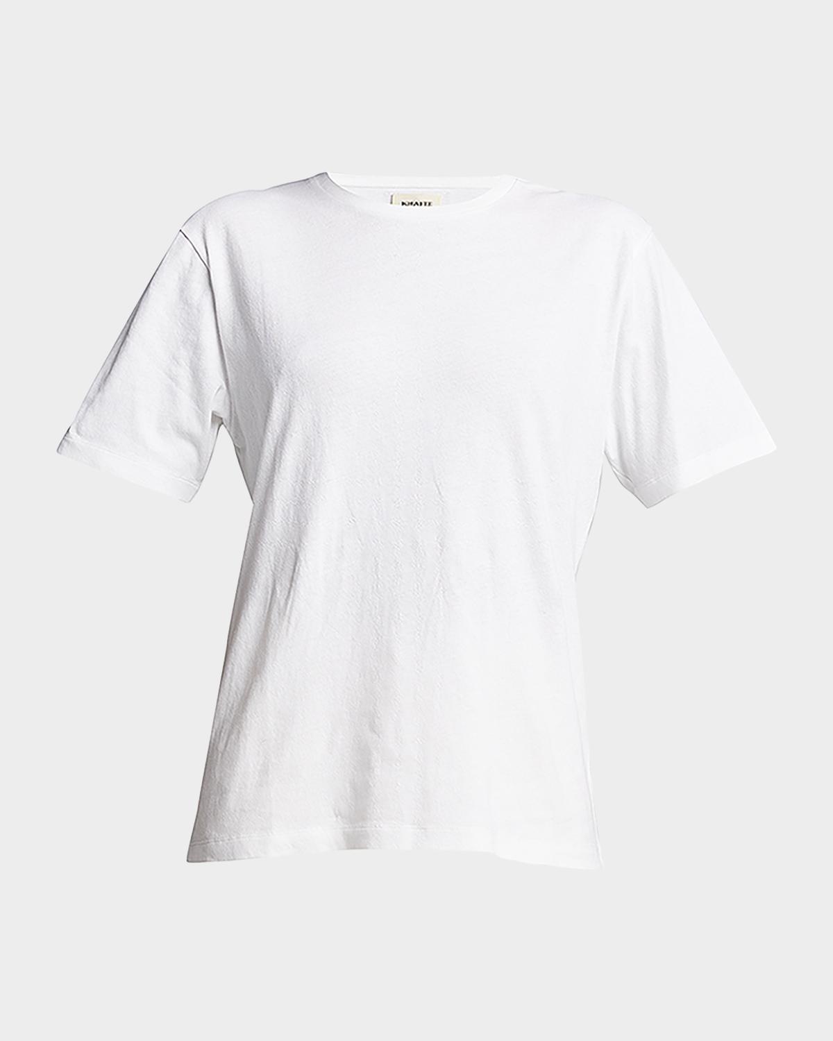 Khaite Mae Short Sleeve T-Shirt