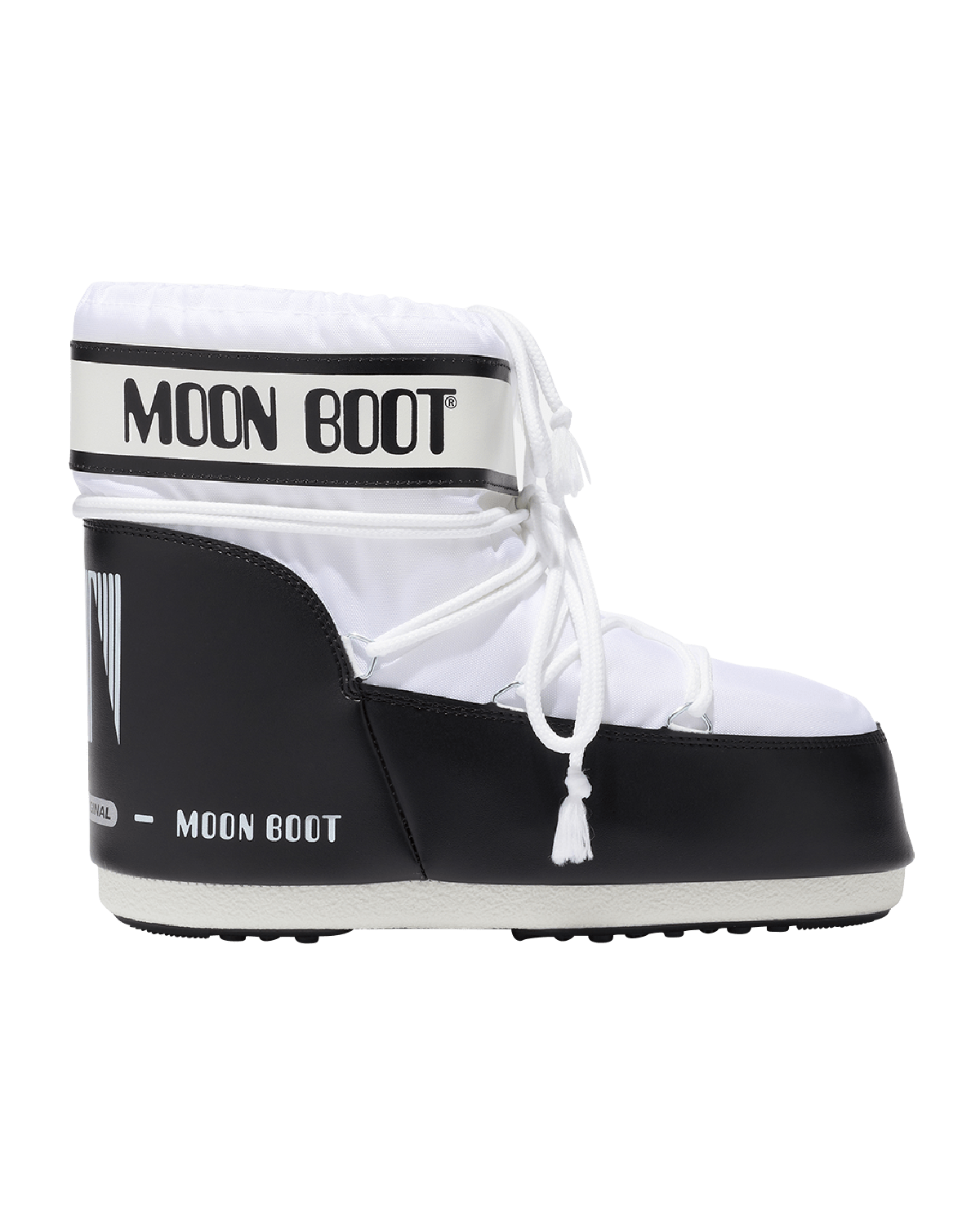 Moon Boot Classic Bicolor Lace-Up Short Snow Boots