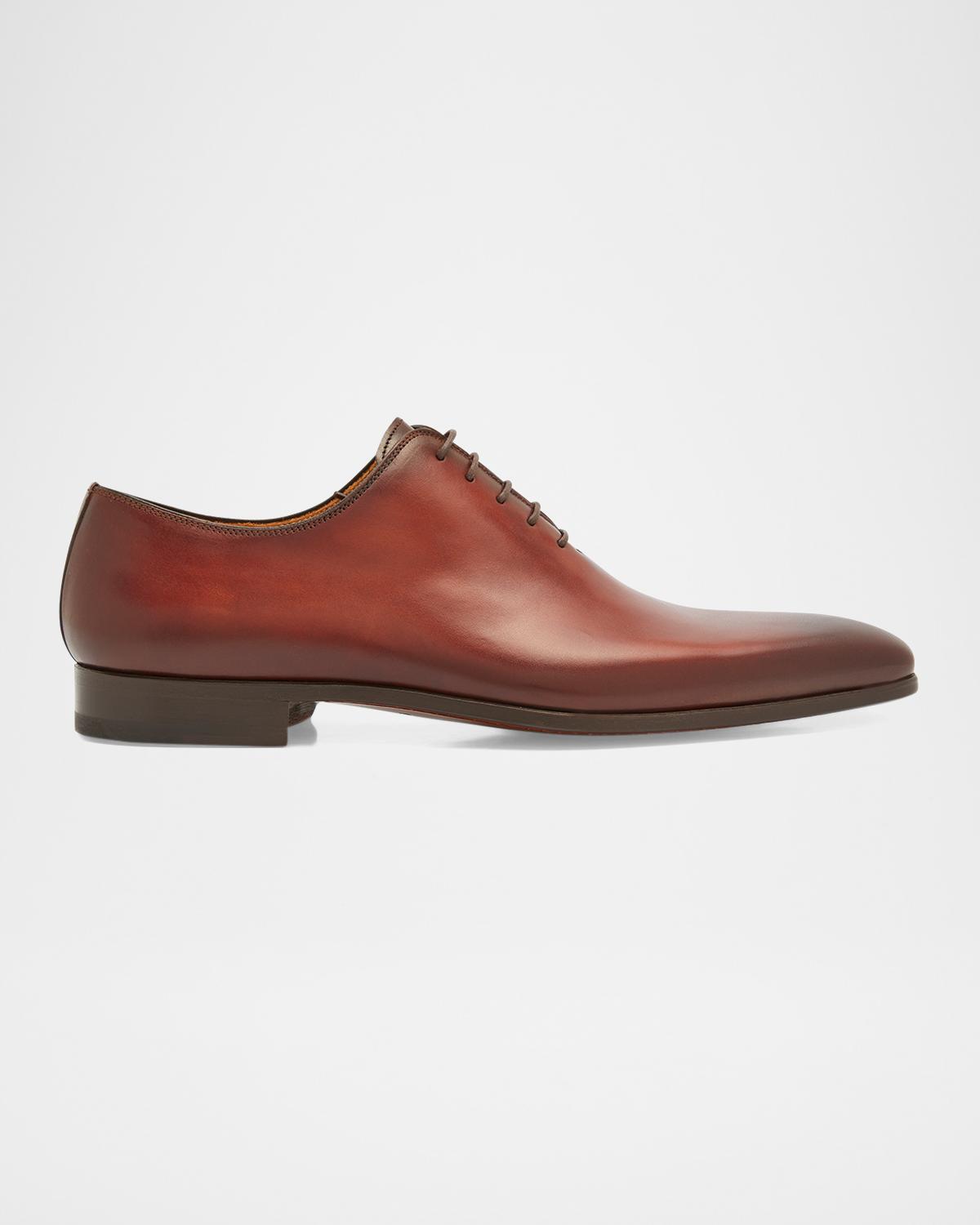 Magnanni Men's Cruz Square-Toe Leather Oxfords
