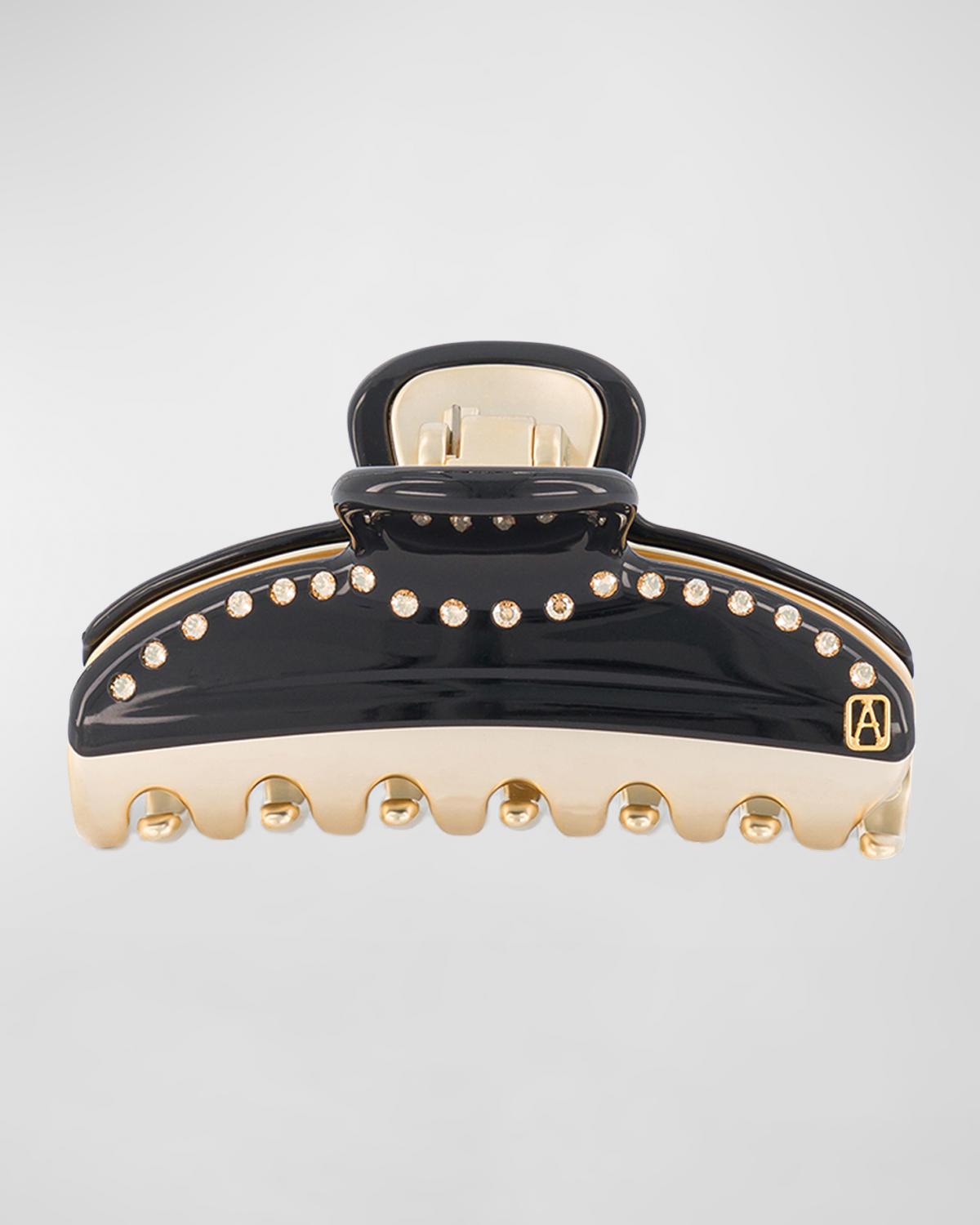 Alexandre de Paris Swarovski Crystal Jaw Hair Clip