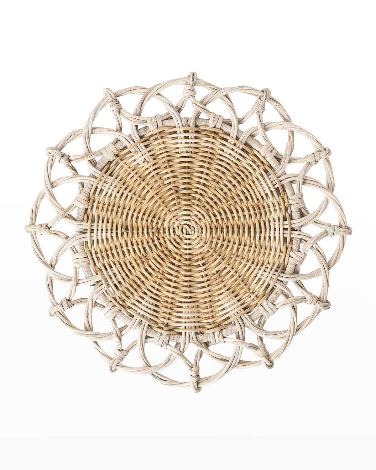 Juliska Provence Rattan Placemat - Whitewash
