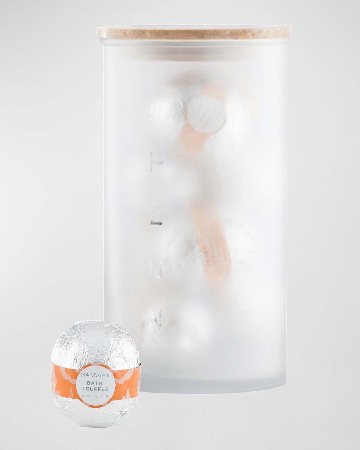 ZENTS Mandarin Bath Truffles, Set of 4