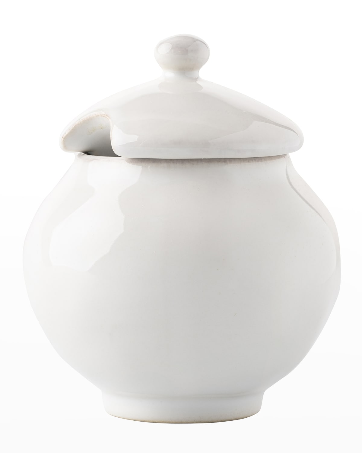Juliska Puro Sugar Bowl with Lid- Whitewash