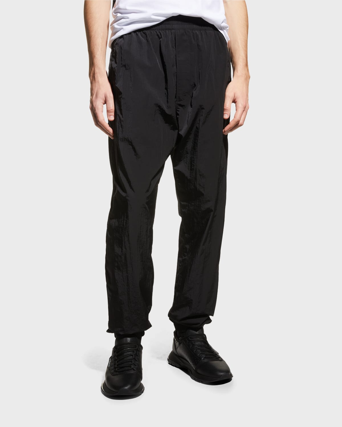 Black Nylon Pants | Neiman Marcus