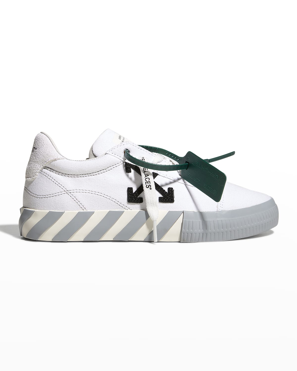 off white vulcanized sneakers