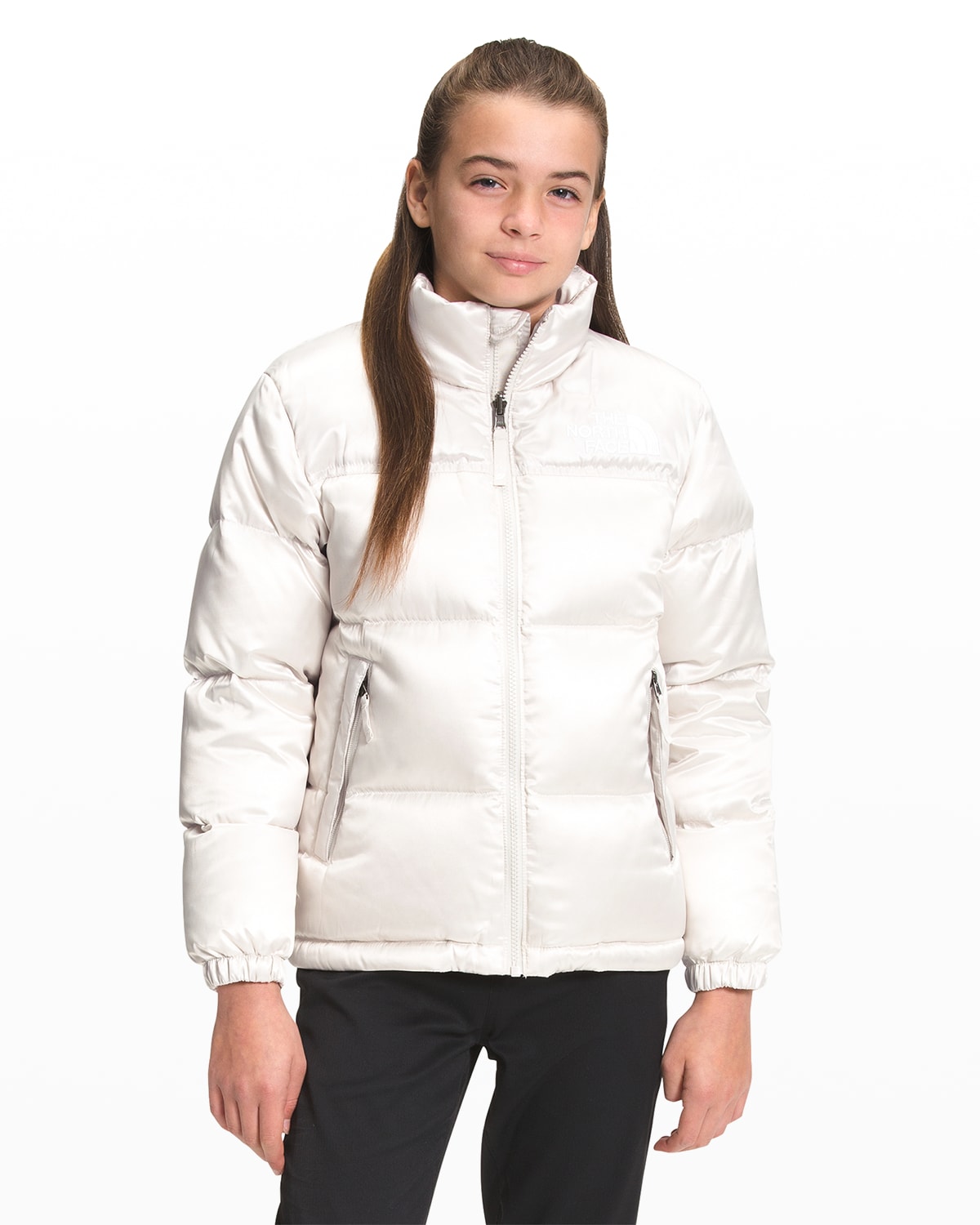 Size 16. Ladies Luxe Quilted Jacket White
