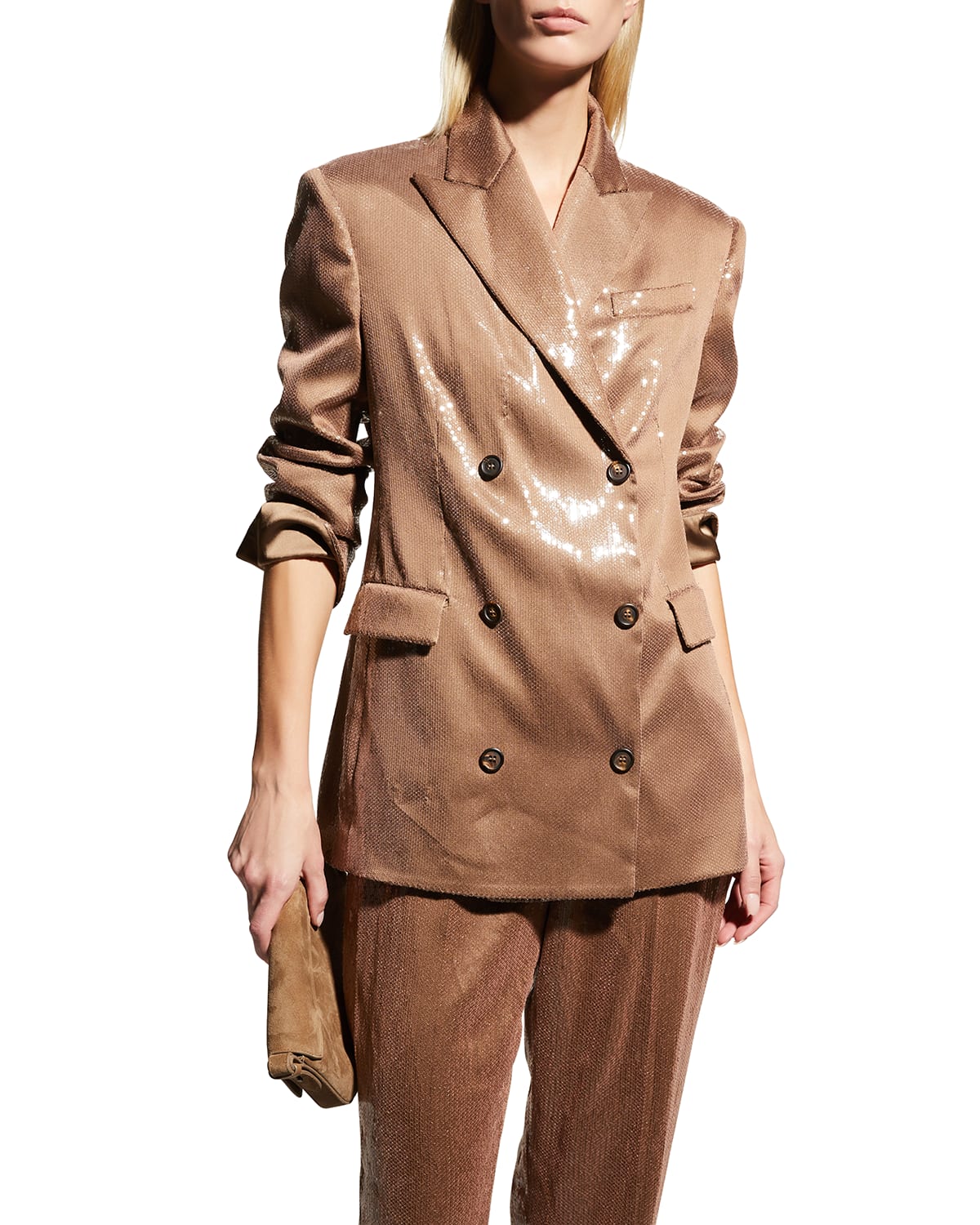 NWT $4395 Brunello Cucinelli Men's 100% Fine Silk Formal Jacket  A211 