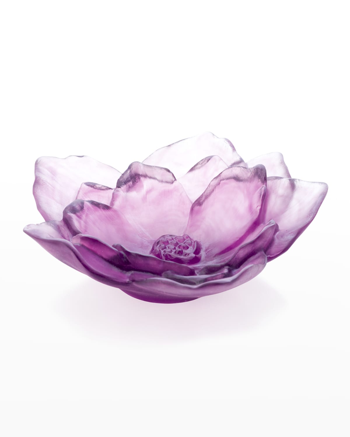 Daum Camelia Small Violet Bowl