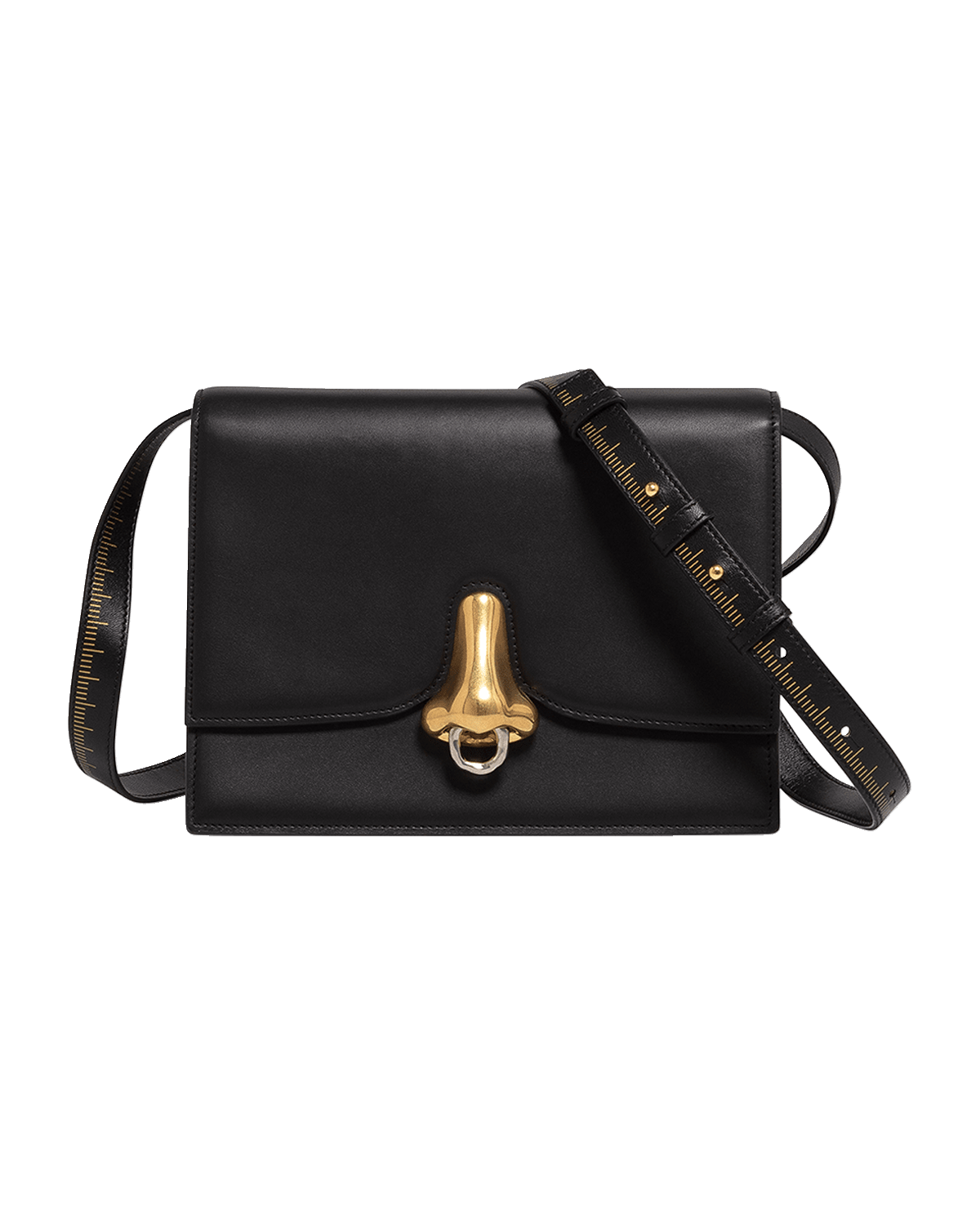 Schiaparelli Nose Ring Calfskin Crossbody Bag