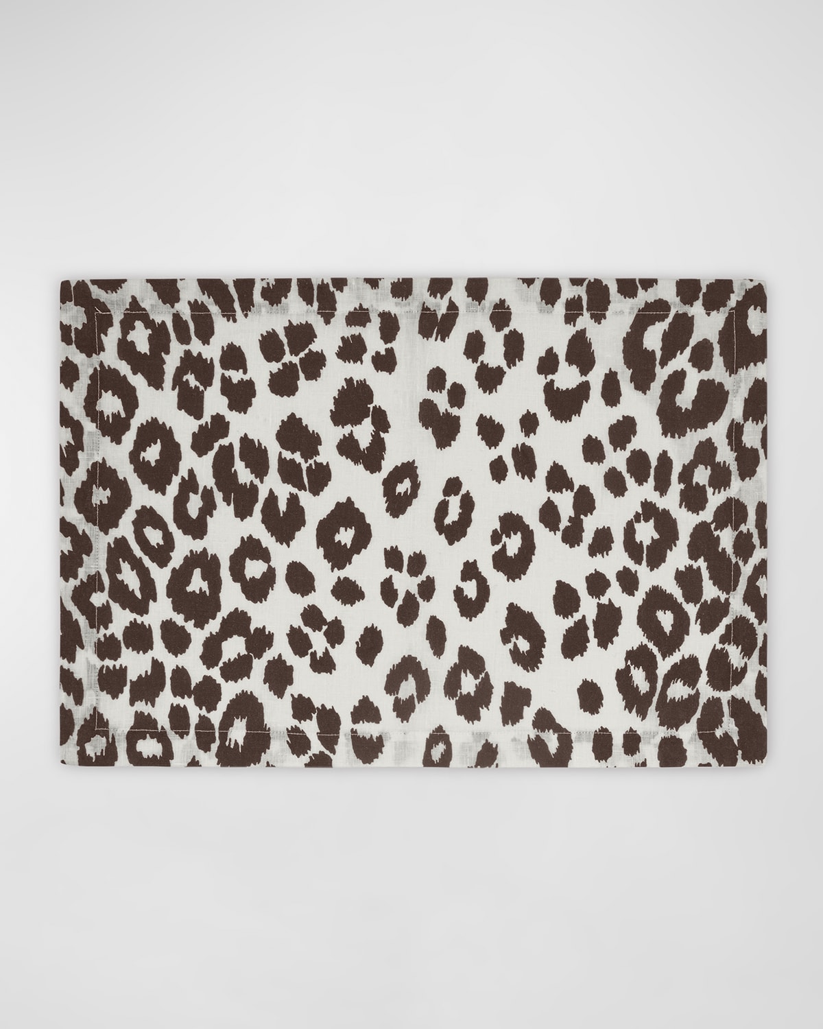 Matouk Schumacher Iconic Leopard Placemats, Set of 4 | Thumbnail 4 Matouk Schumacher Iconic Leopard Placemats, Set of 4 | Thumbnail 4
