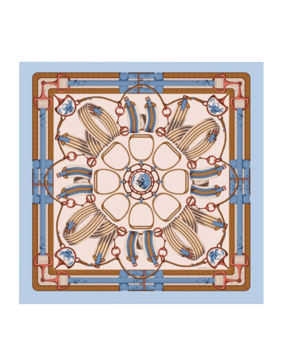 Rani Arabella Printed Cashmere-Blend Scarf