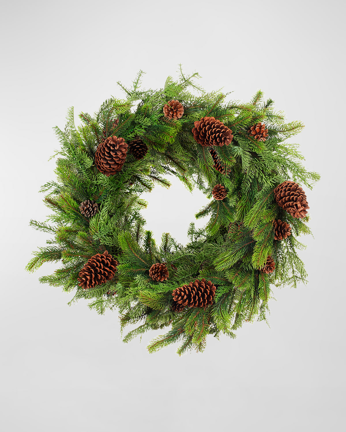 Winward Home Mixed Pine Wreath | Thumbnail 4 Winward Home Mixed Pine Wreath | Thumbnail 4