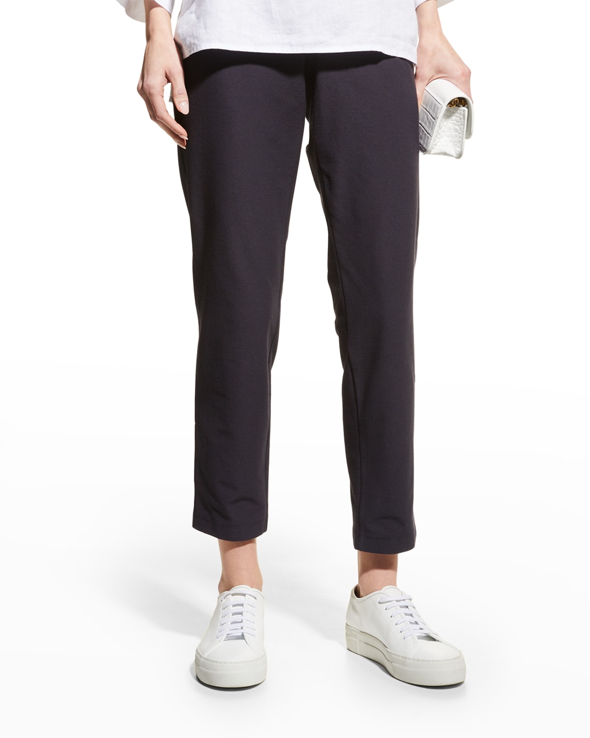 Womens Crepe Pants Neiman Marcus