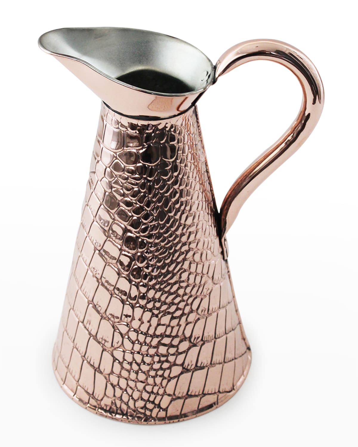 Coppermill Kitchen Antique English JS&S Embossed Pitcher, Late 19th Century