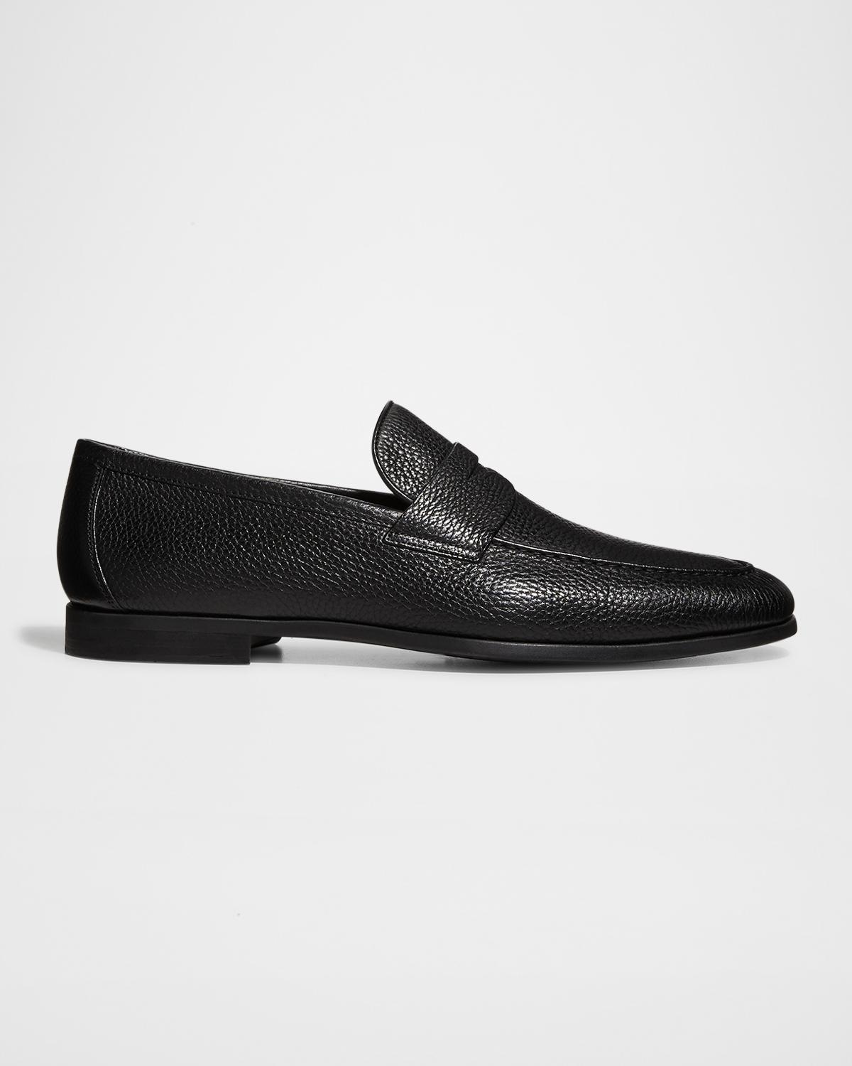 Magnanni Men's Diezma II Leather Penny Loafers