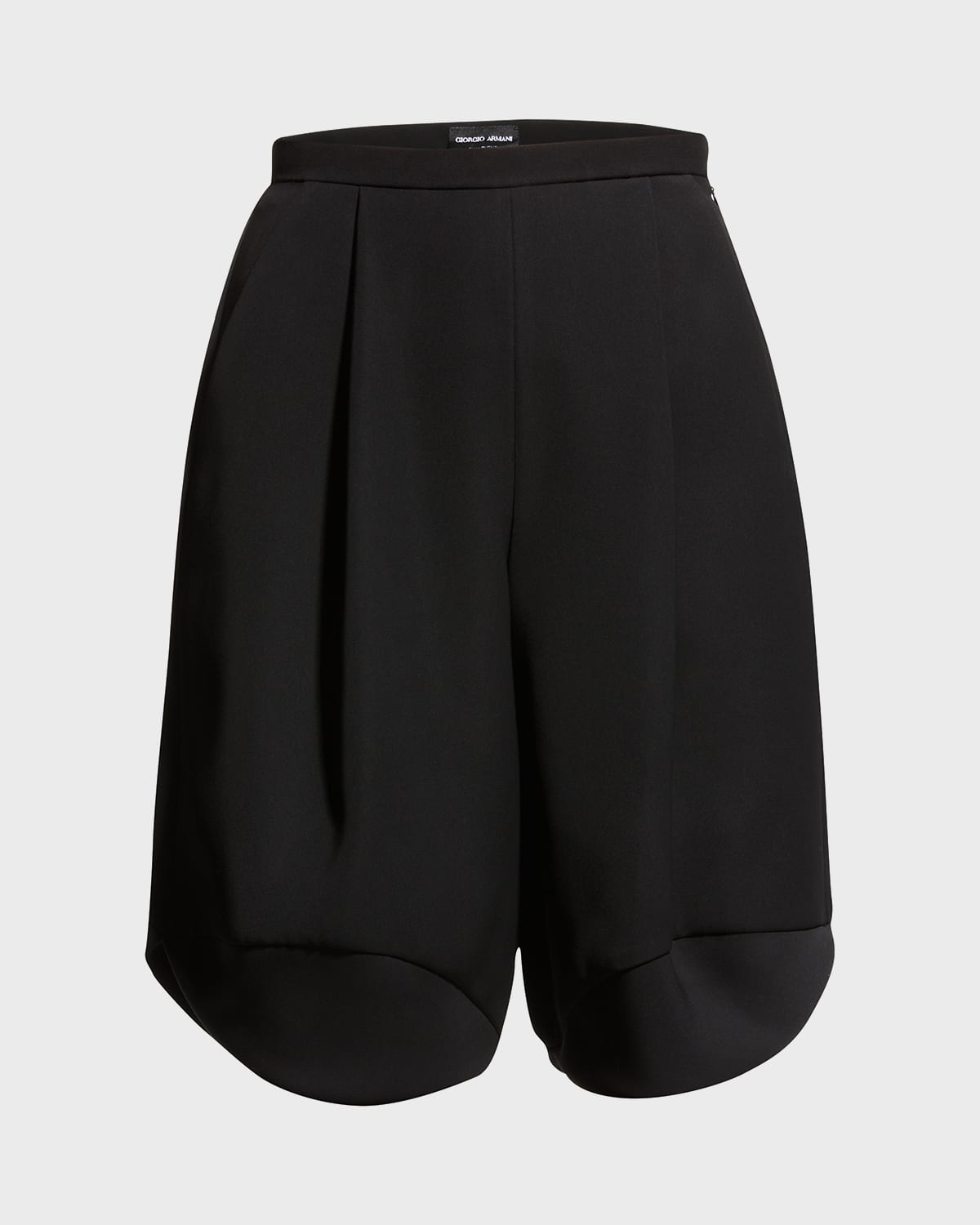 Giorgio Armani Techno Cady Bermuda Shorts
