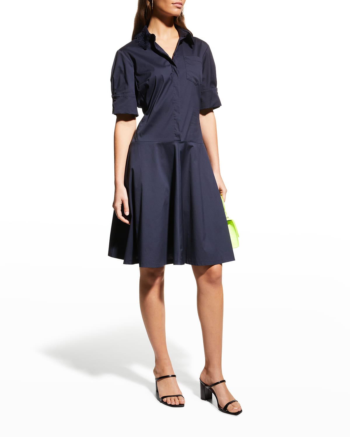 Collared Shirt Dress | Neiman Marcus