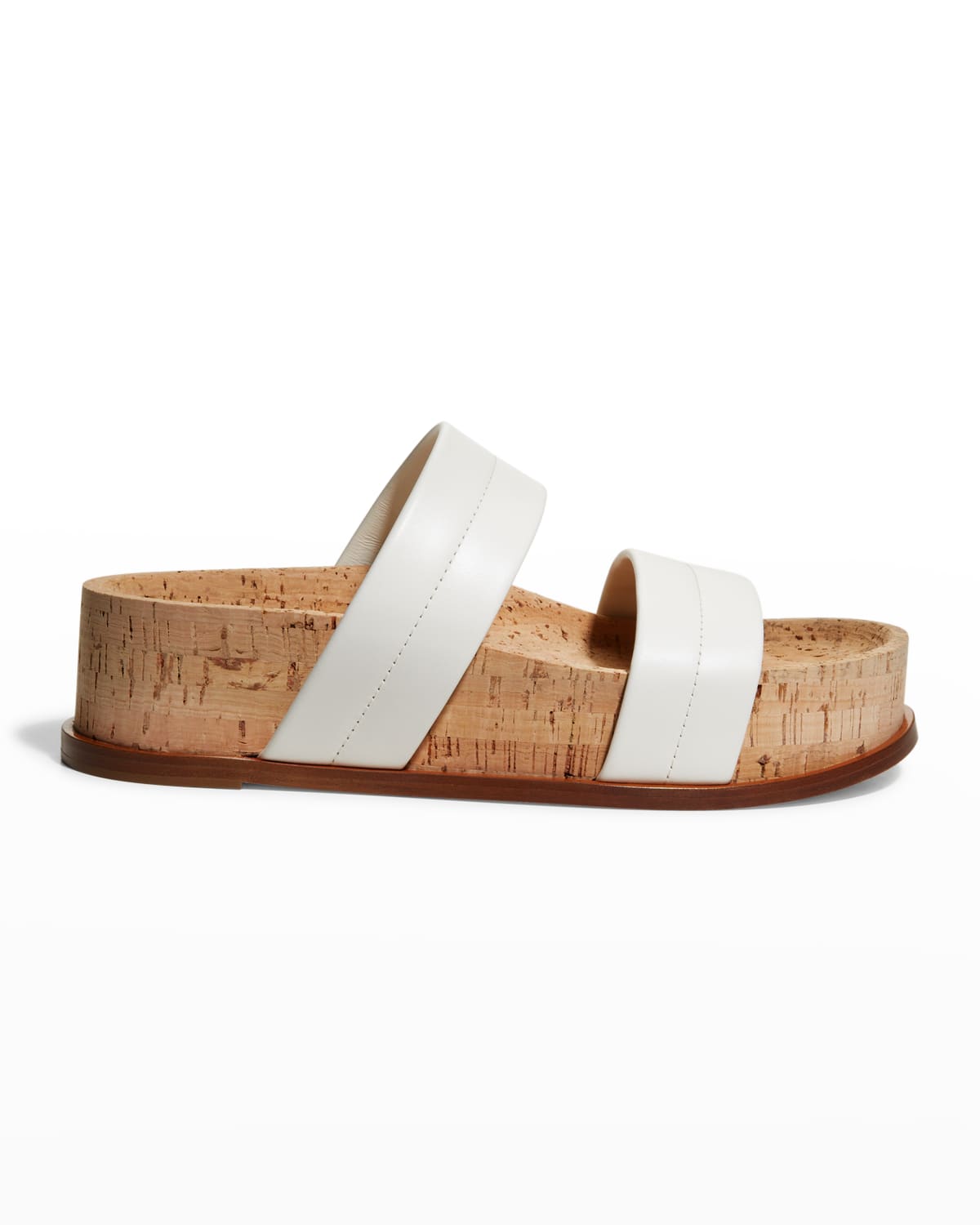 Cork Heel Sandal Neiman Marcus