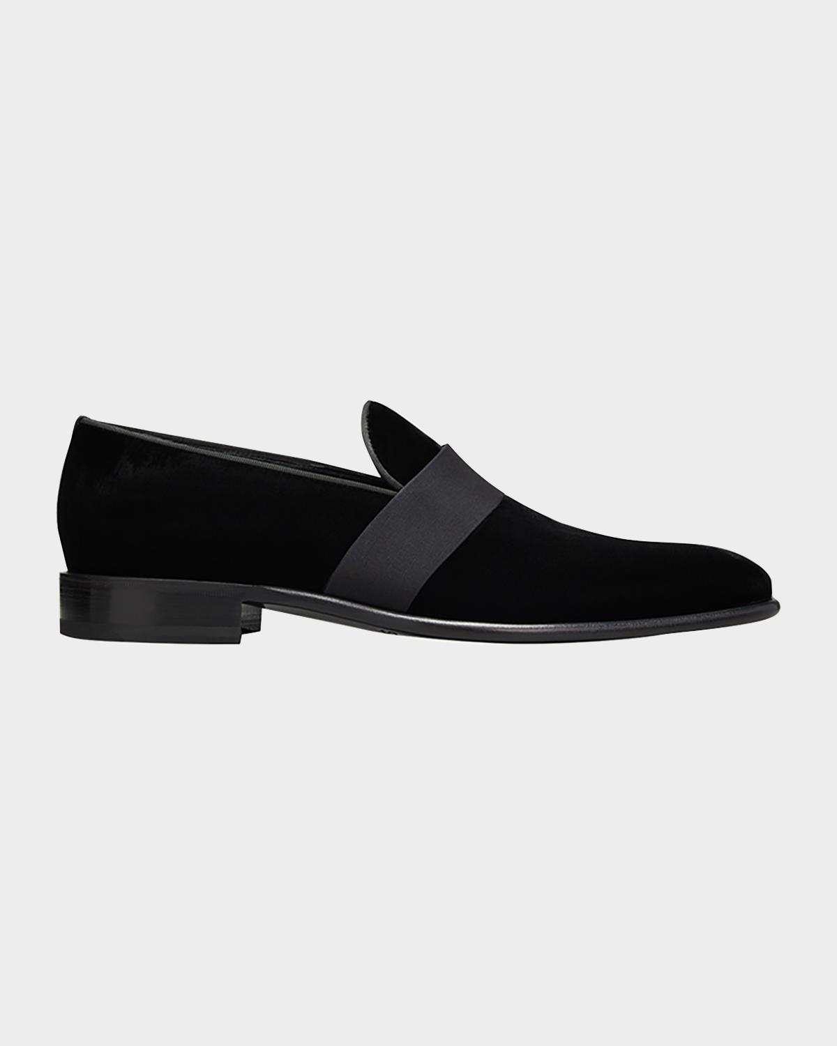 Men & apos;s Isomer Grosgrain Velvet Formal Loafers