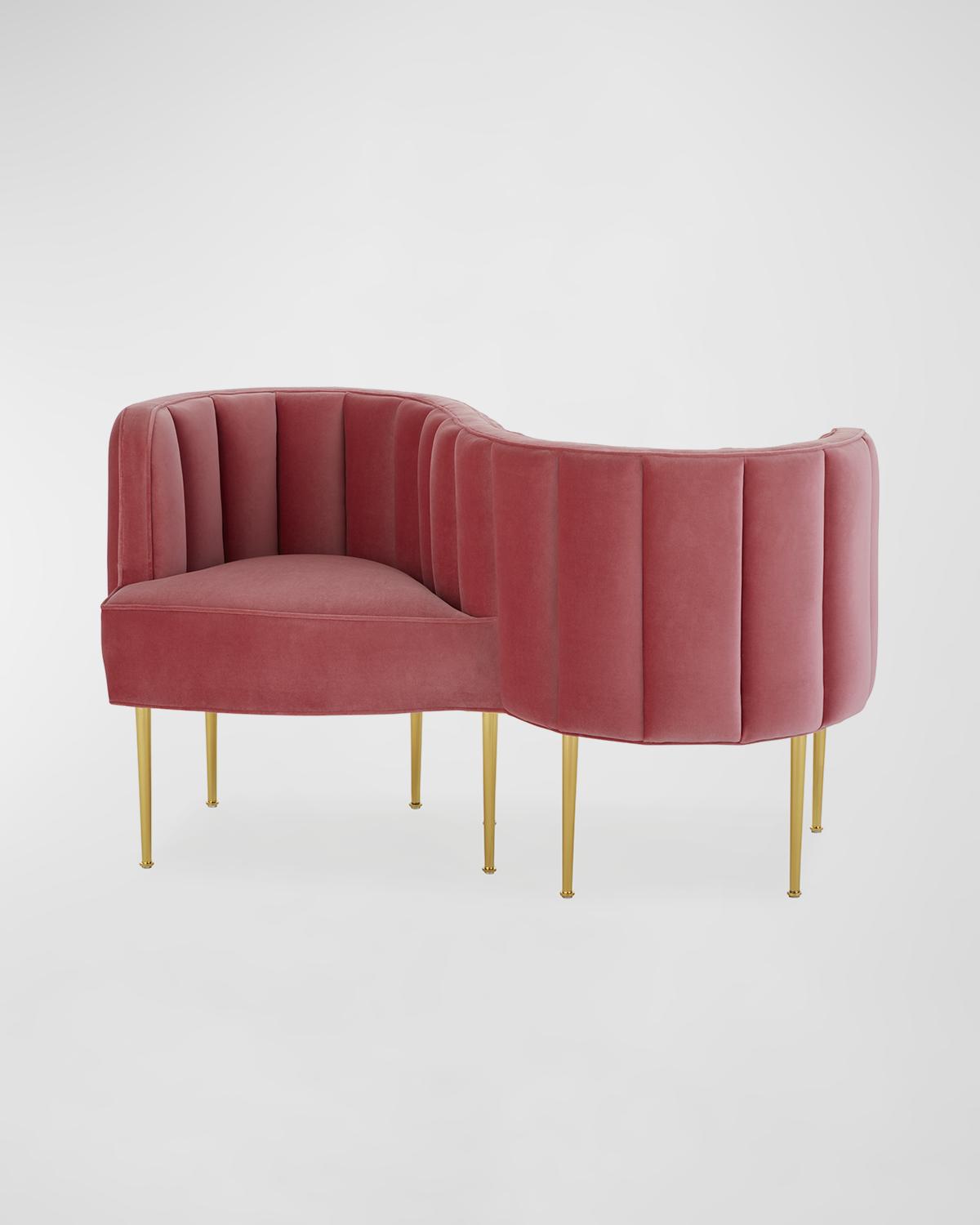 Lily Tete-a-Tete Settee