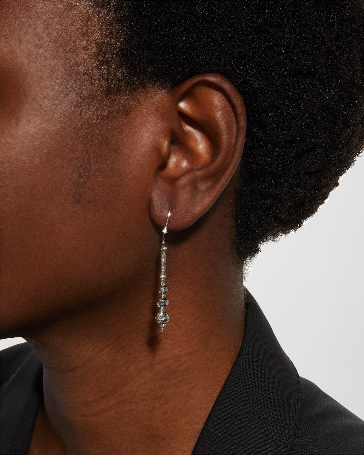 Platinum Born Astraea Drop Earrings
