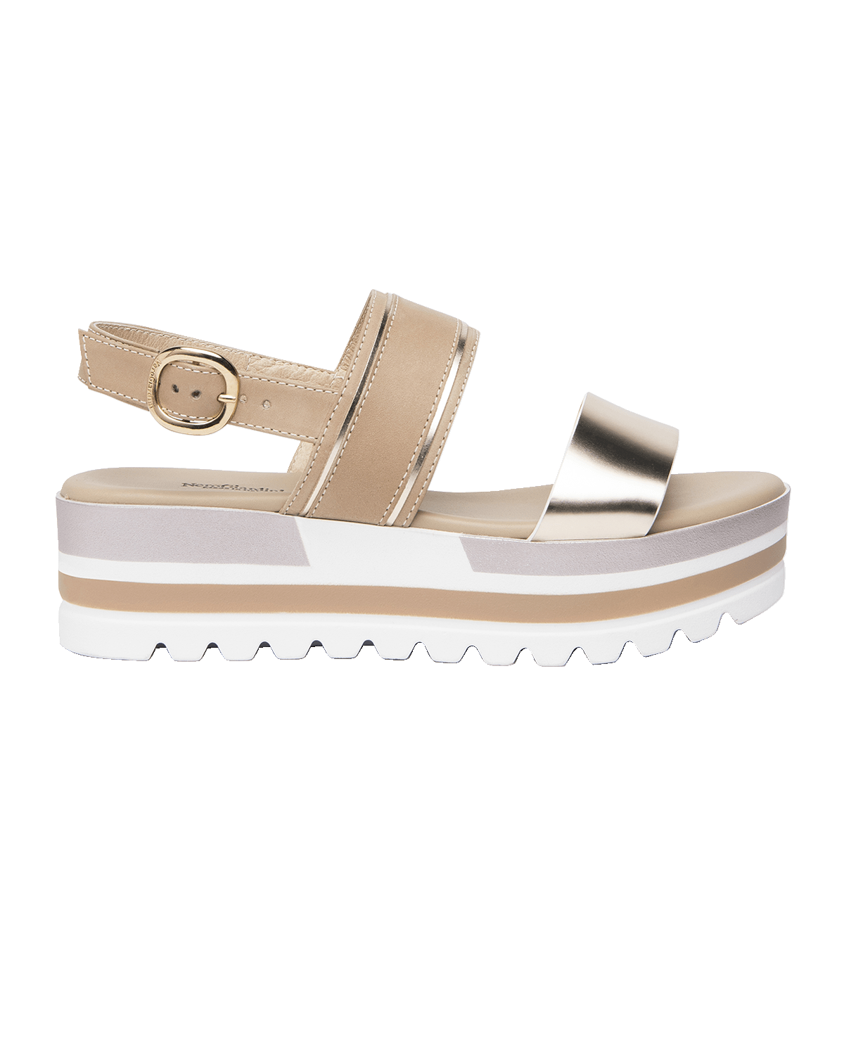 NeroGiardini Double Band Sporty Sandals
