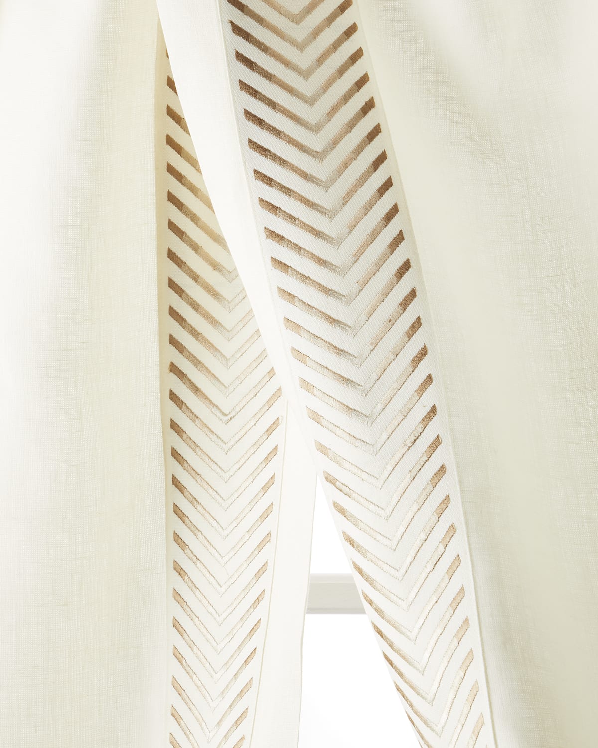 Home Silks Two Rio Golden Curtains